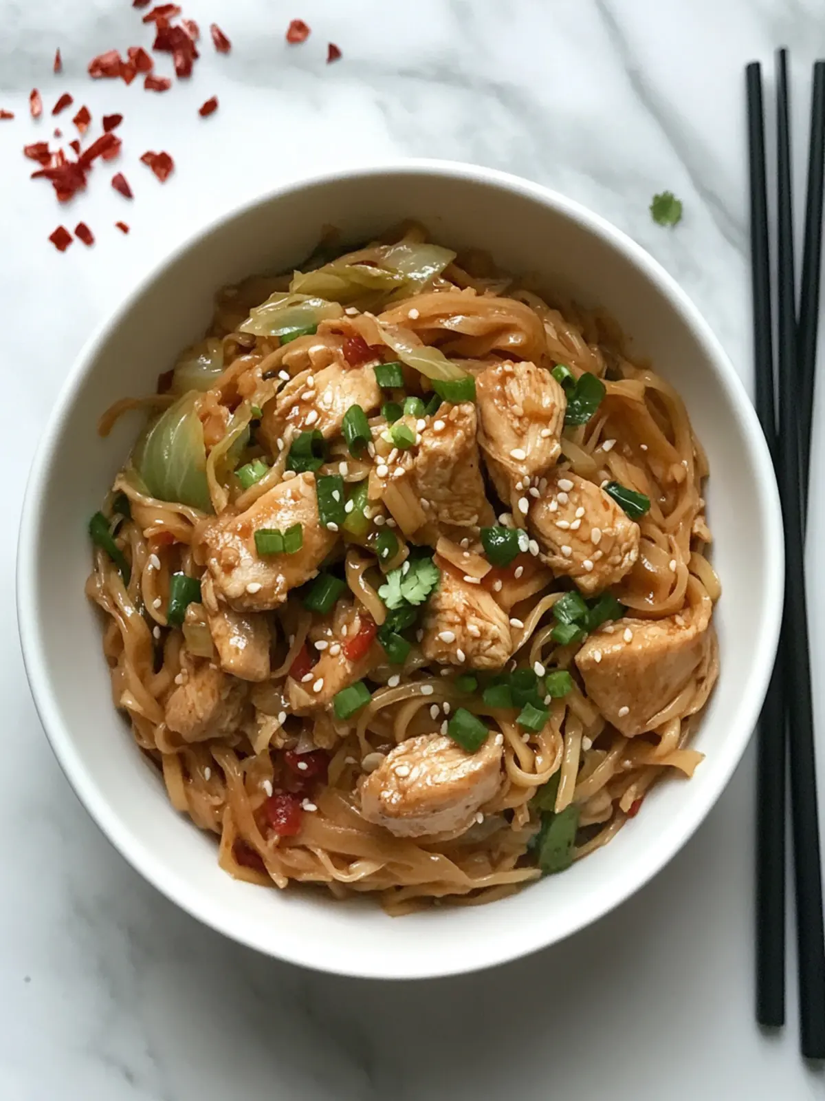 Delicious Chicken and Cabbage Lo Mein for Quick Weeknight Dinners 3 Chicken and Cabbage Lo Mein
