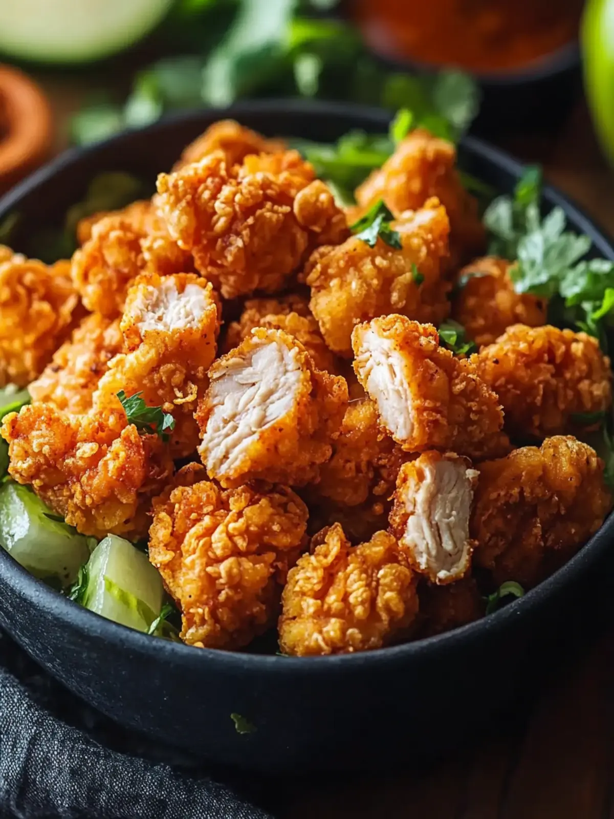 Vegan Spicy Chicken Fried Jackfruit for Crispy Comfort Joy 5 Vegan Spicy Chicken Fried Jackfruit
