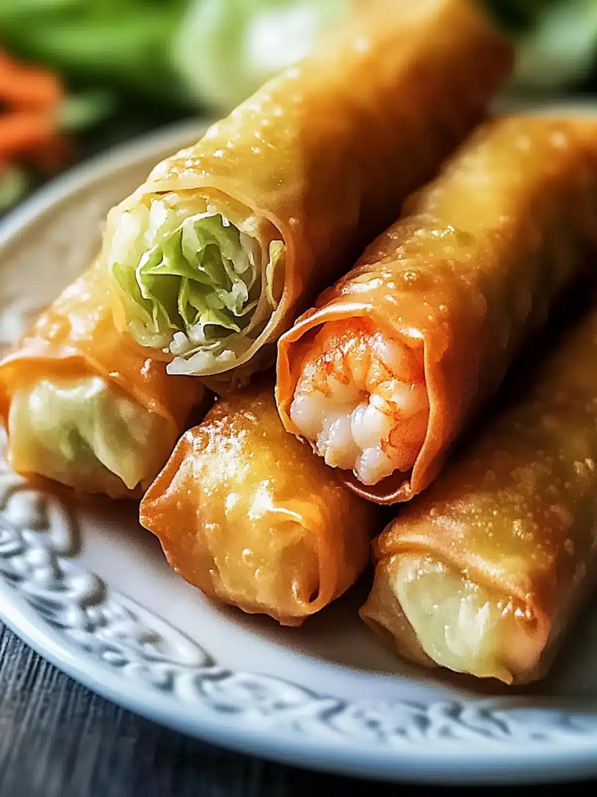 Delicious Easy Crispy Shrimp and Cabbage Egg Rolls Recipe 5 Easy Crispy Shrimp and Cabbage Egg Rolls