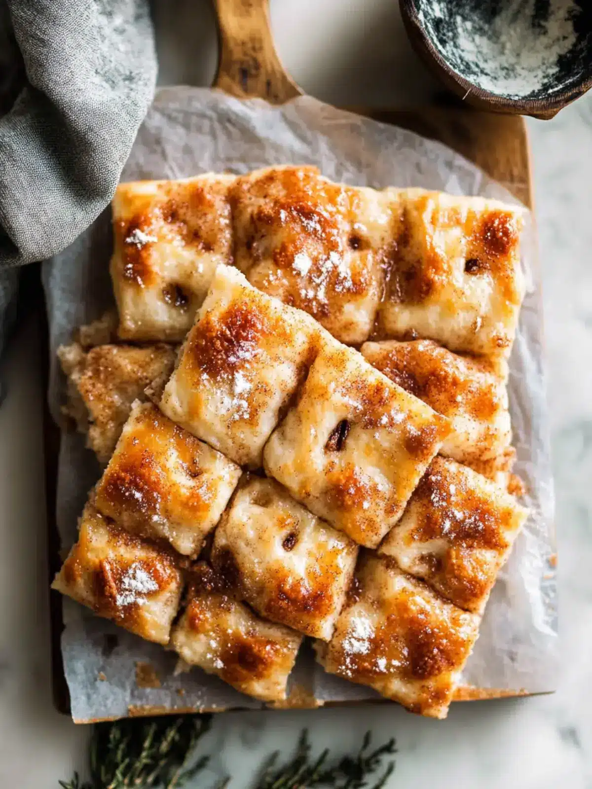 Irresistible Cinnamon Focaccia: Homemade & Heavenly Delight 4 Cinnamon Focaccia