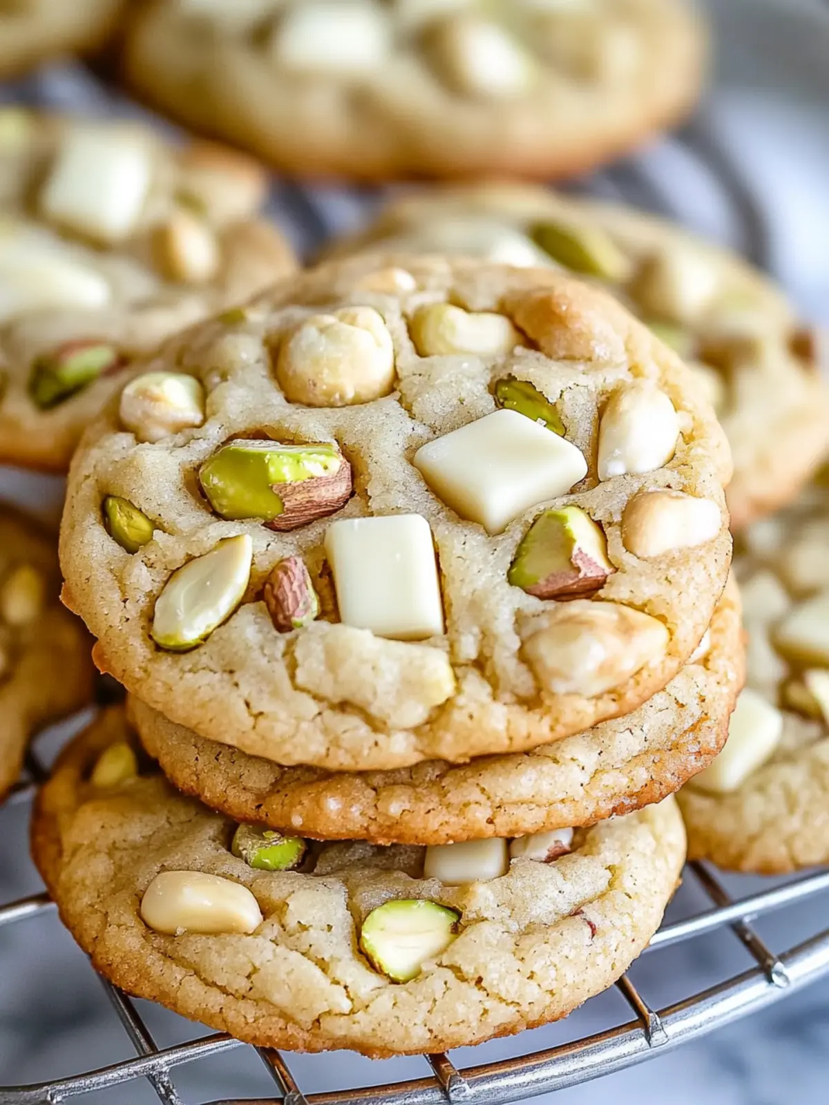 Decadent White Chocolate Pistachio Cookies You'll Crave 3 White Chocolate Pistachio Cookies