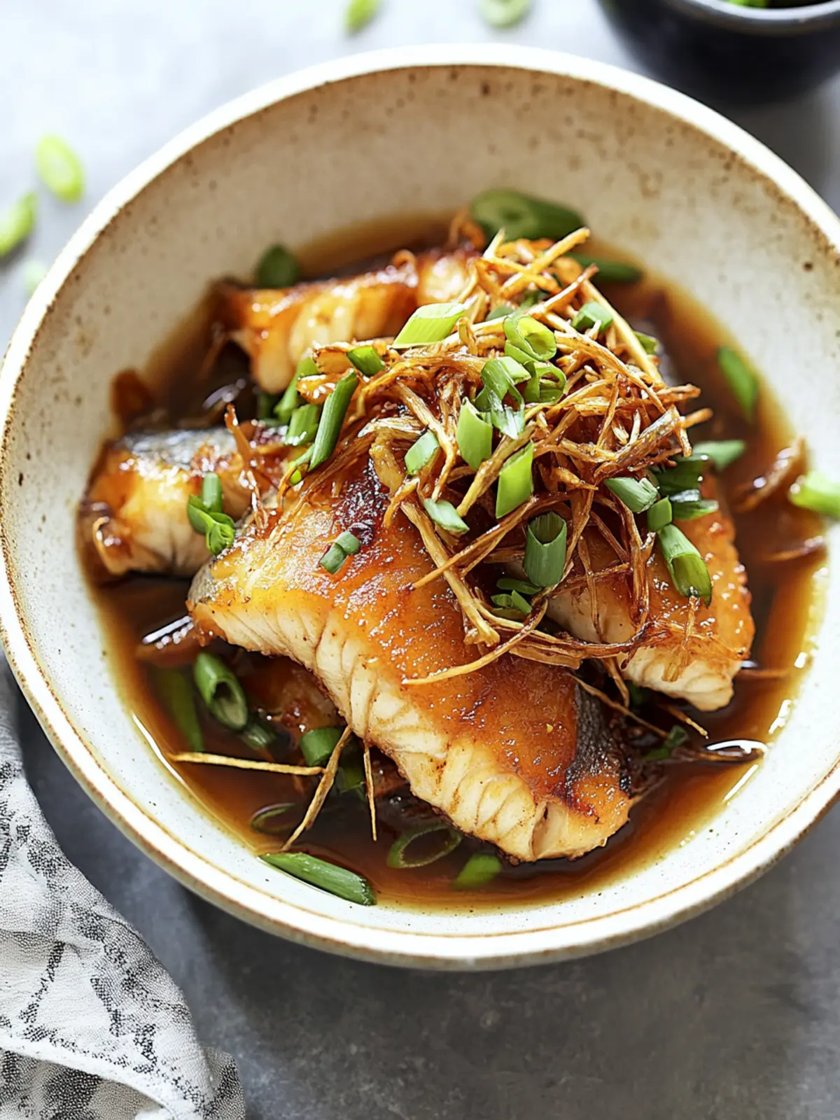 Flavorful Ginger Soy Fish: A Simple Delight for Dinner 4 Ginger Soy Fish