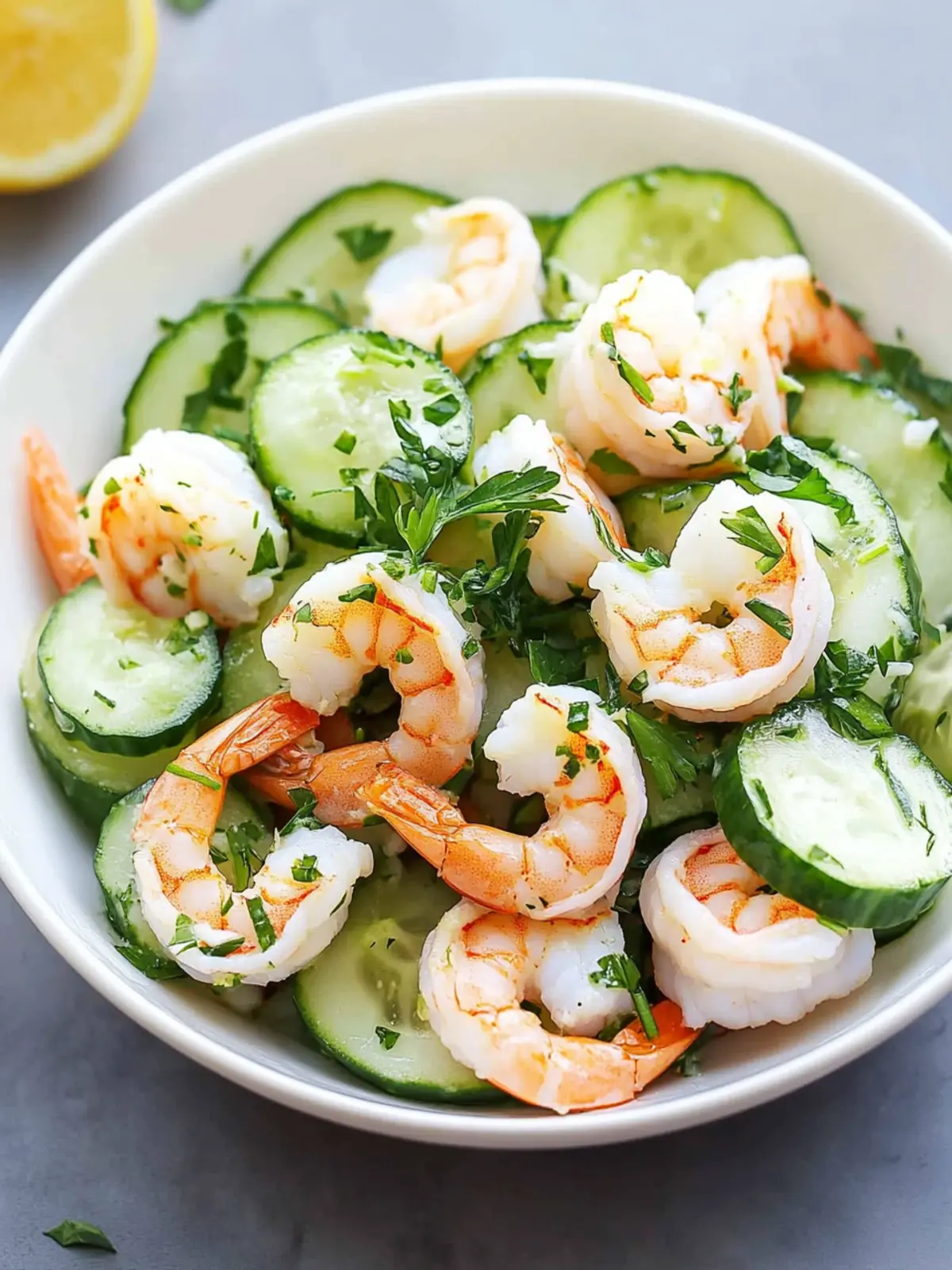 Refresh Your Day with Cucumber Shrimp Salad Bliss 4 Cucumber Shrimp Salad