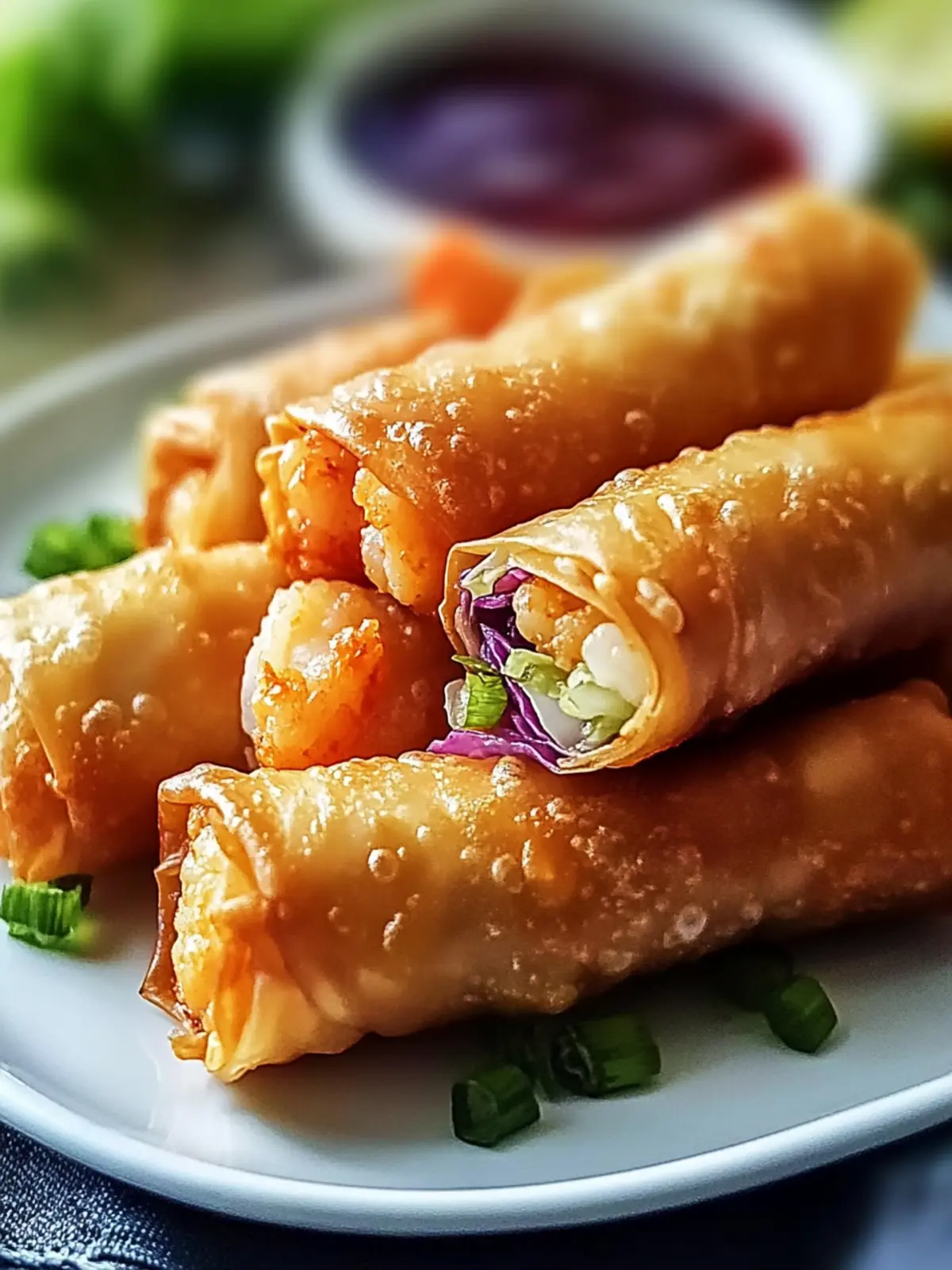 Delicious Easy Crispy Shrimp and Cabbage Egg Rolls Recipe 3 Easy Crispy Shrimp and Cabbage Egg Rolls