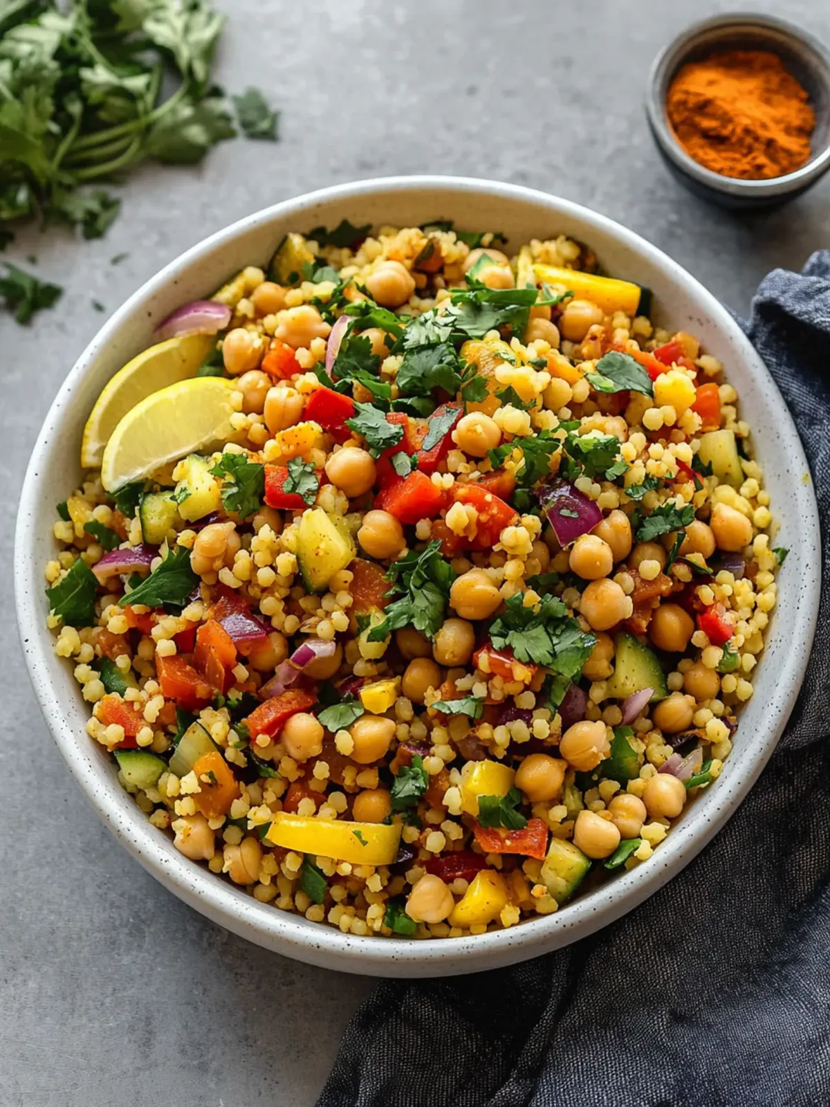 Curried Couscous Chickpea Salad Your New Go-To Meal 4 Curried Couscous Chickpea Salad