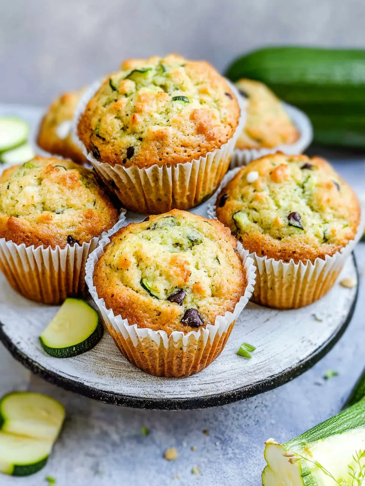 Irresistible Zucchini Muffins: Moist, Healthy, and Easy to Make 3 Zucchini Muffins