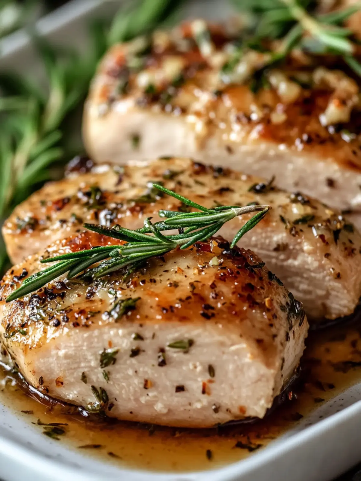 Savory Garlic Rosemary Turkey Tenderloin Recipe for Home Chefs 5 Garlic Rosemary Turkey Tenderloin Recipe