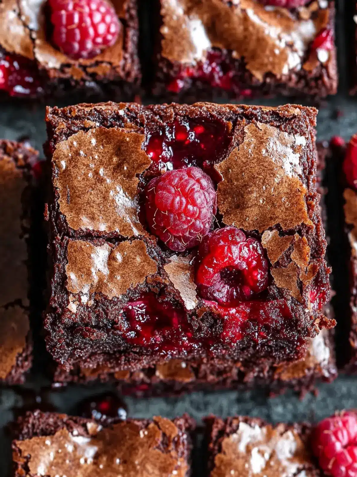 Thick Fudgy Chocolate Raspberry Brownies You’ll Crave Daily 4 Thick Fudgy Chocolate Raspberry Brownies