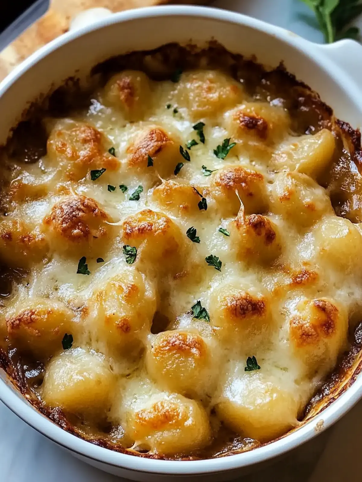 Melt-In-Your-Mouth Simple Baked French Onion Gnocchi Delight 4 Simple Baked French Onion Gnocchi