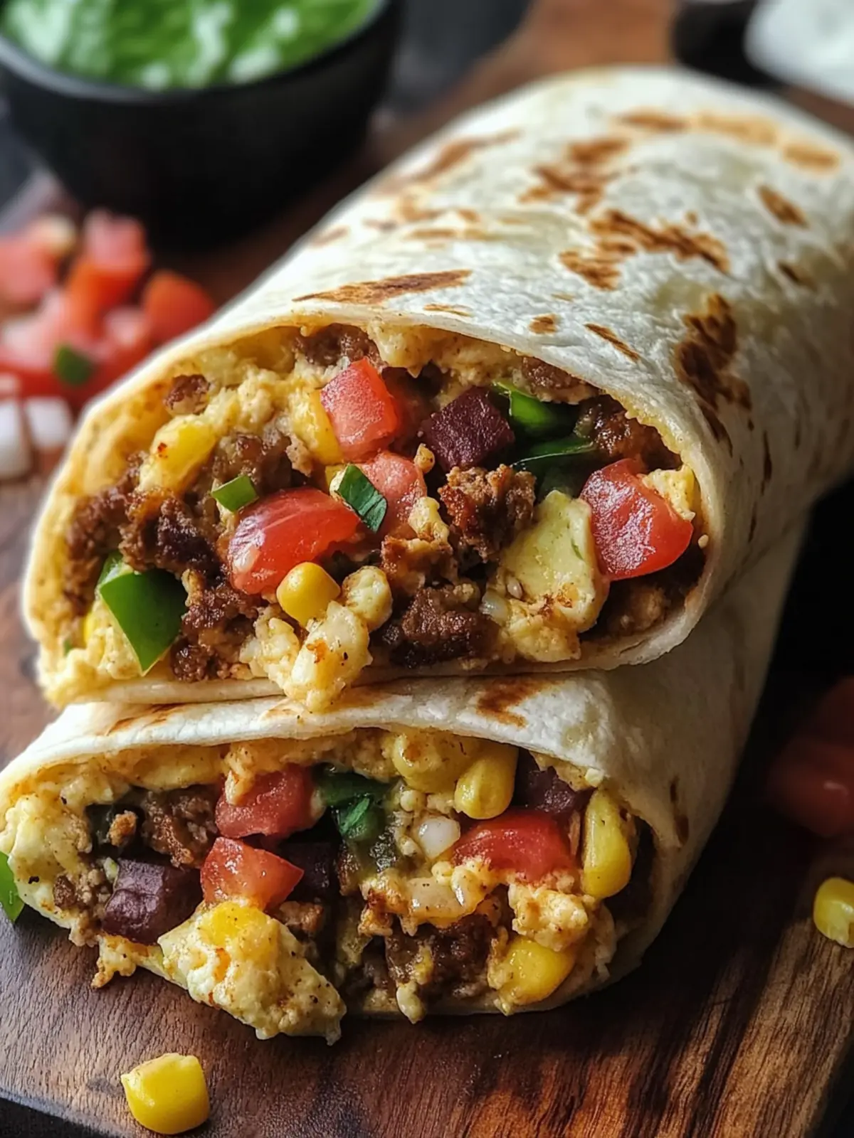 Savor the Flavor: Cowboy Breakfast Burrito Recipe Delight 2 Cowboy Breakfast Burrito