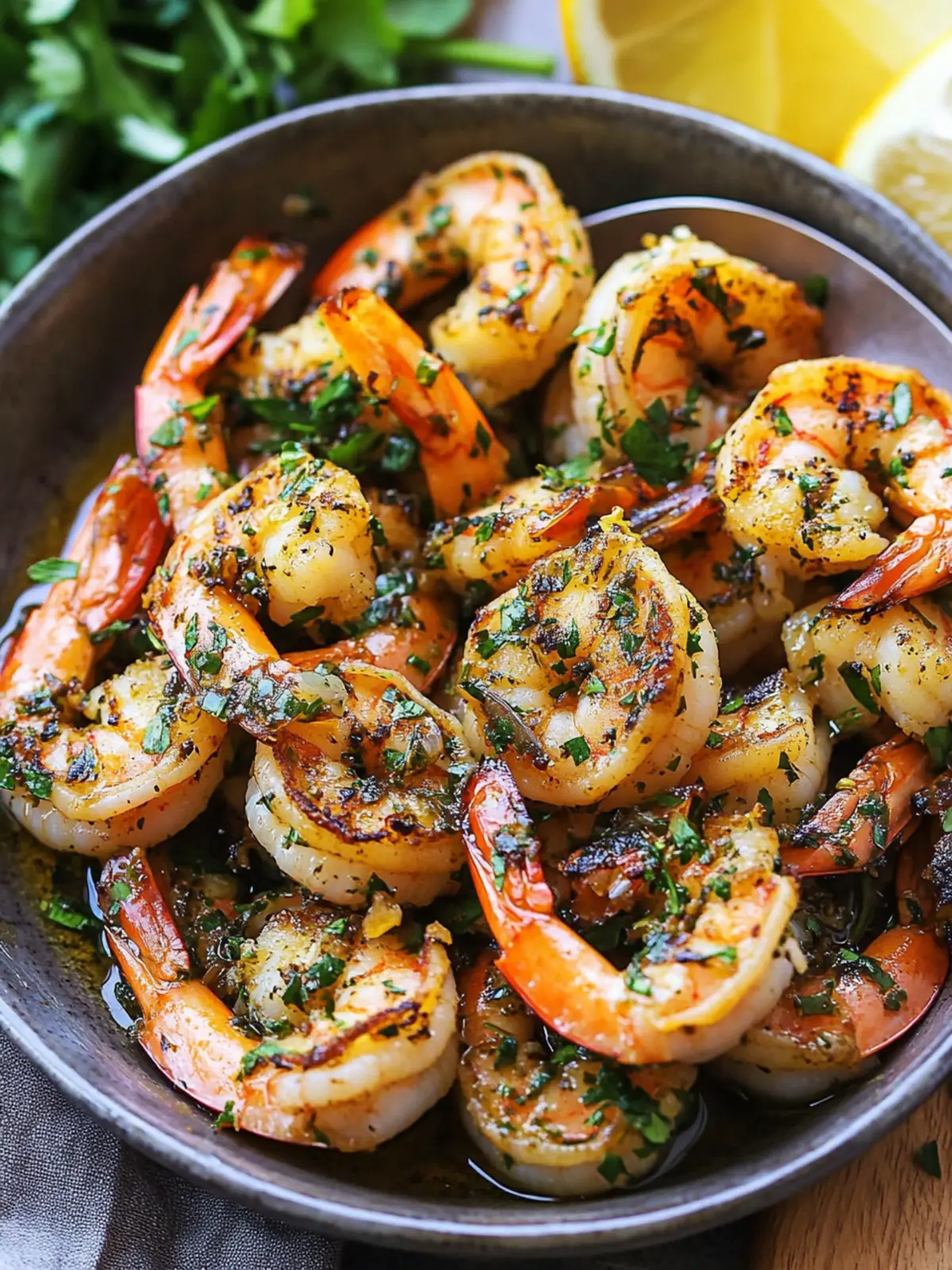 Pan Seared Chimichurri Shrimp for the Ultimate Flavor Boost 5 Pan Seared Chimichurri Shrimp