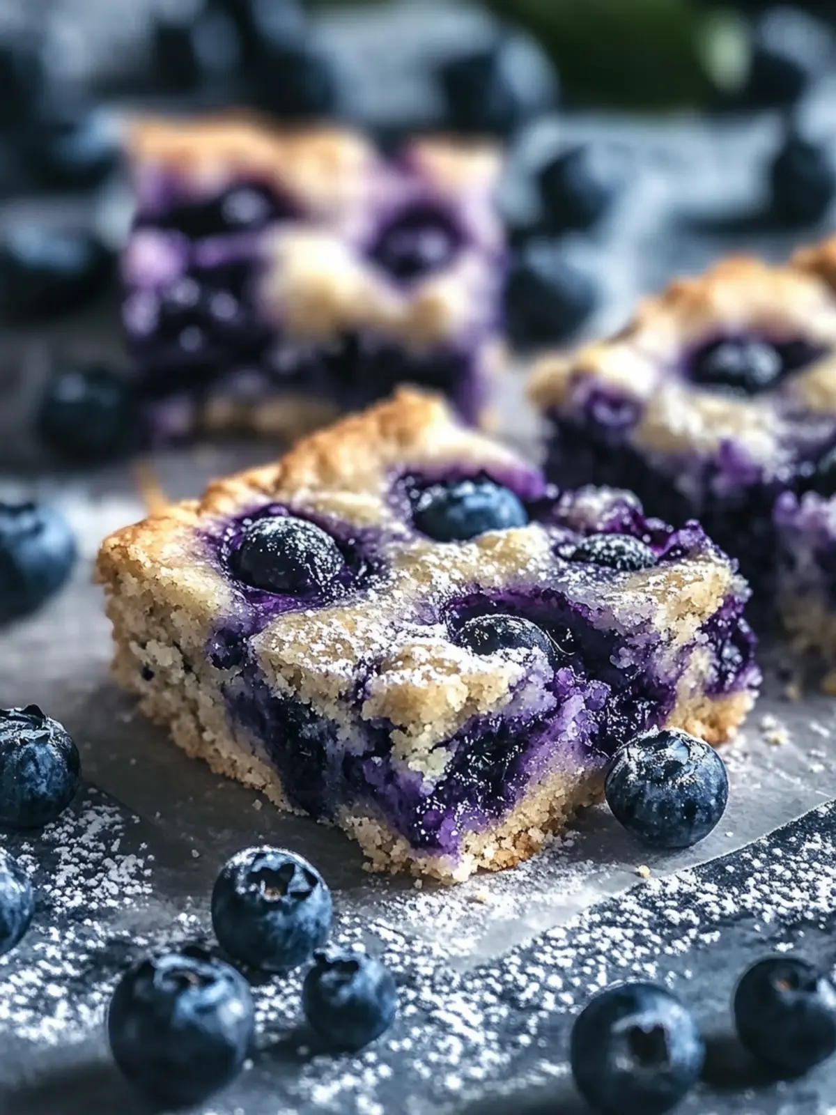 Easy Blueberry Soft Baked Bars for Guilt-Free Snacking 5 Blueberry Soft Baked Bars