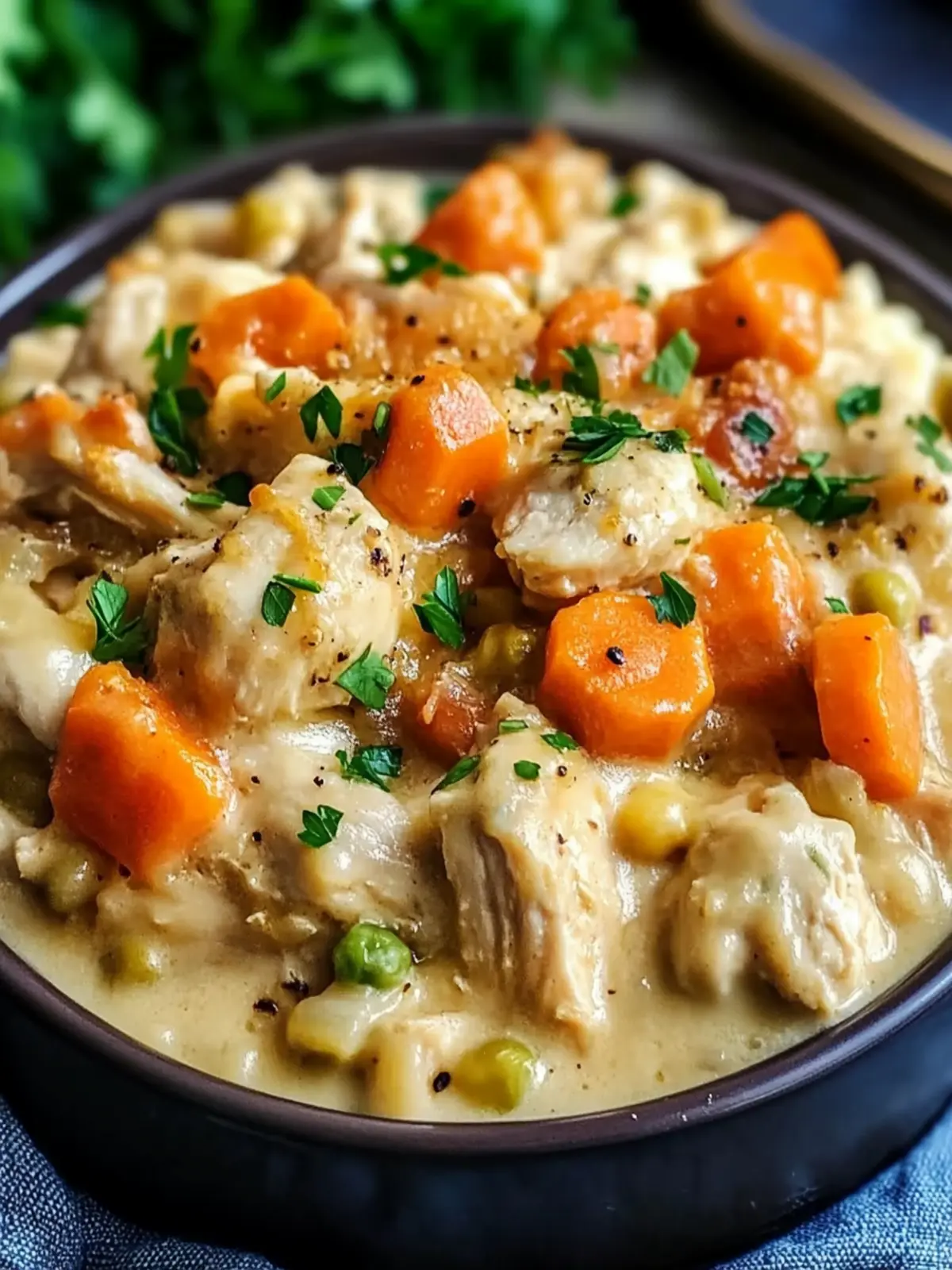 Deliciously Creamy Chicken Casserole for Your Slow Cooker 5 Creamy Chicken Casserole (Slow Cooker)