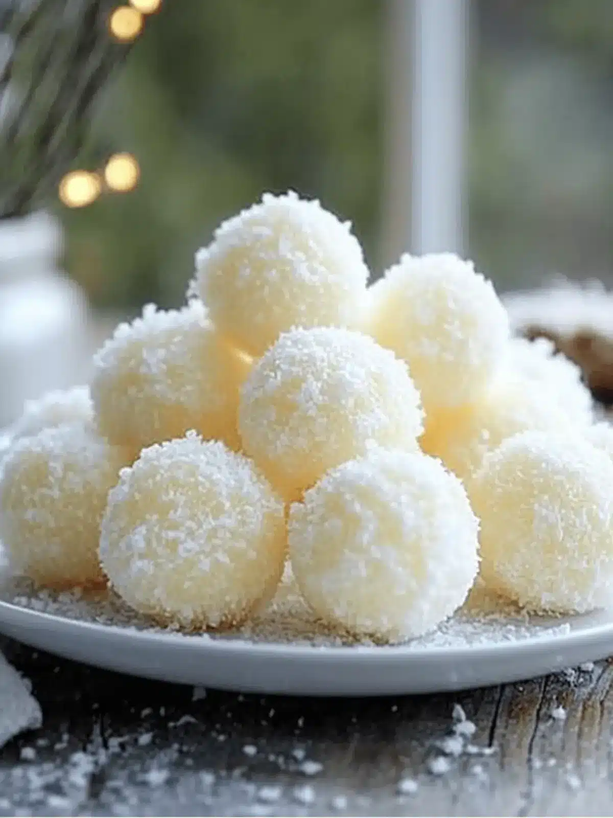 Sweetened Condensed Milk Snowballs – No-Bake Delight Awaits 2 Sweetened Condensed Milk Snowballs