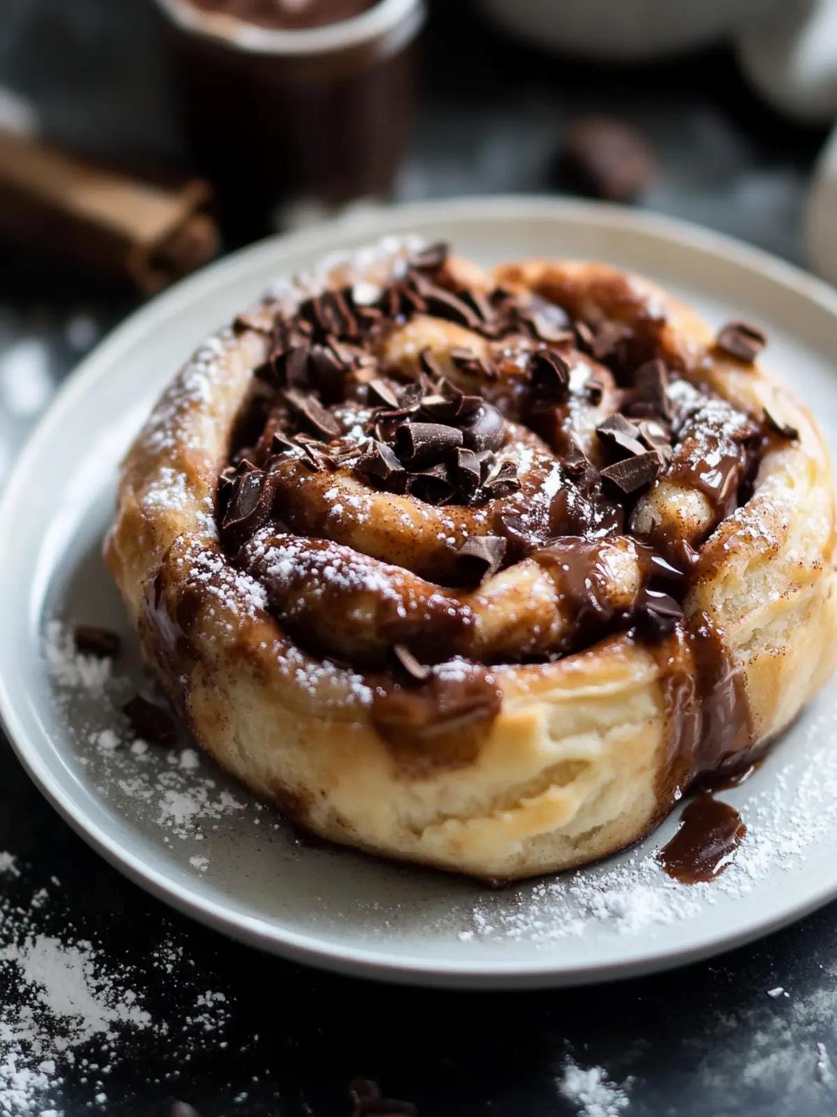 Indulge in Chocolate Espresso Cinnamon Rolls Bliss 5 Chocolate Espresso Cinnamon Rolls