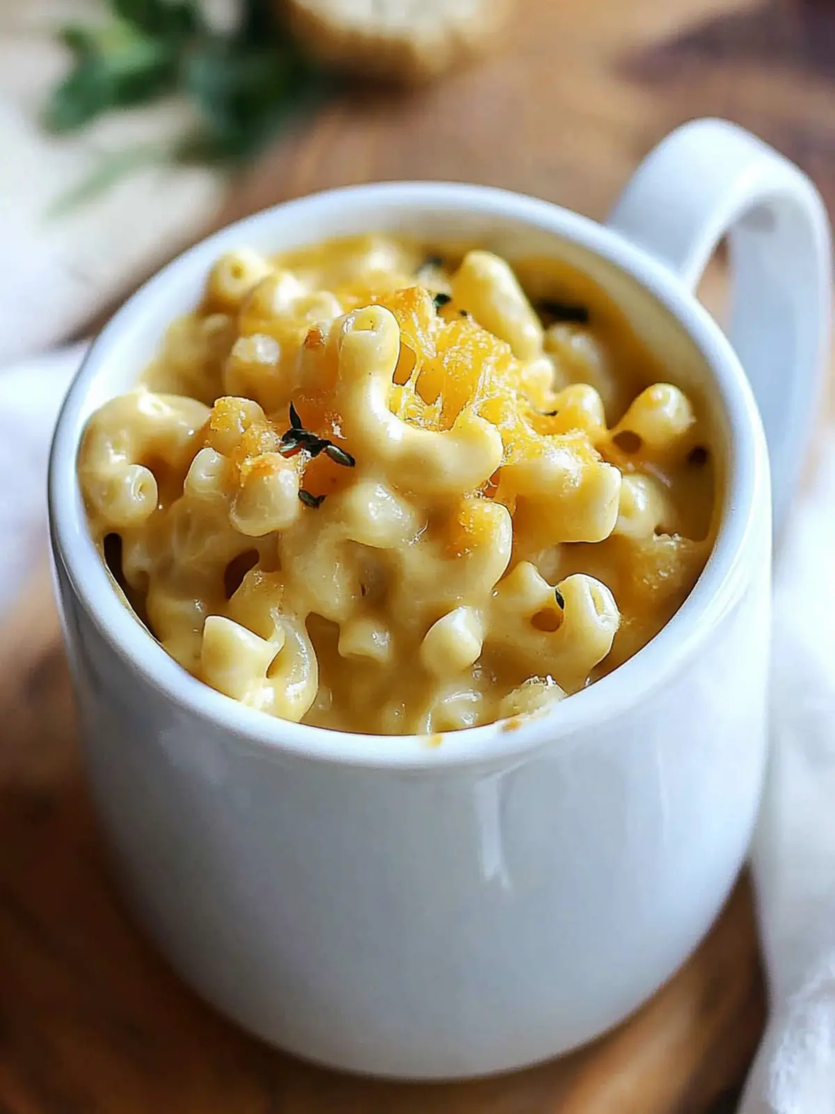 Quick and Cheesy Microwave Mac and Cheese in a Mug Delight 3 Microwave Mac and Cheese in a Mug