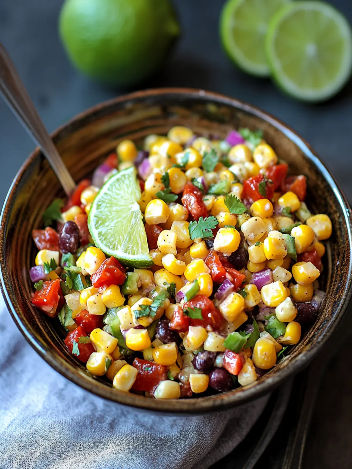Ultimate Southwest Lime Corn Salad for Fresh, Zesty Flavor 4 Southwest Lime Corn Salad