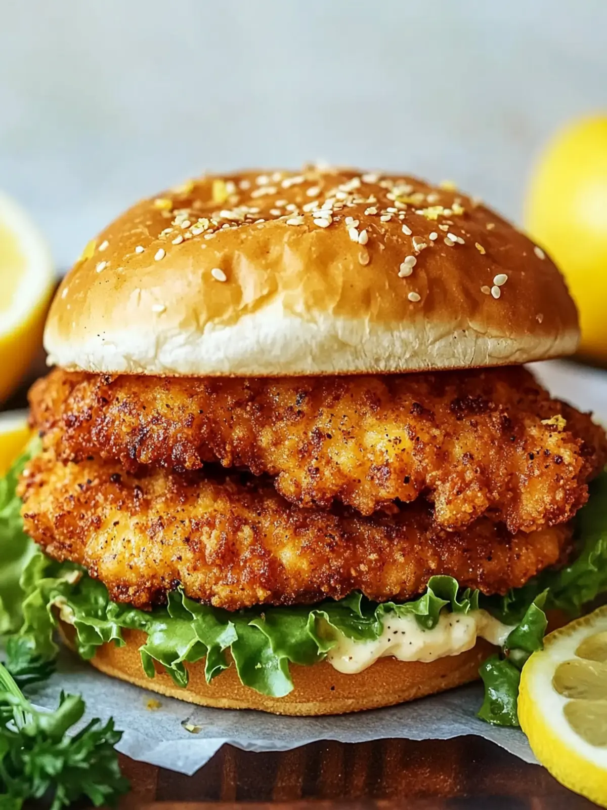 Crispy Lemon Pepper Chicken Sandwich You’ll Crave Every Time 5 Crispy Lemon Pepper Chicken Sandwich