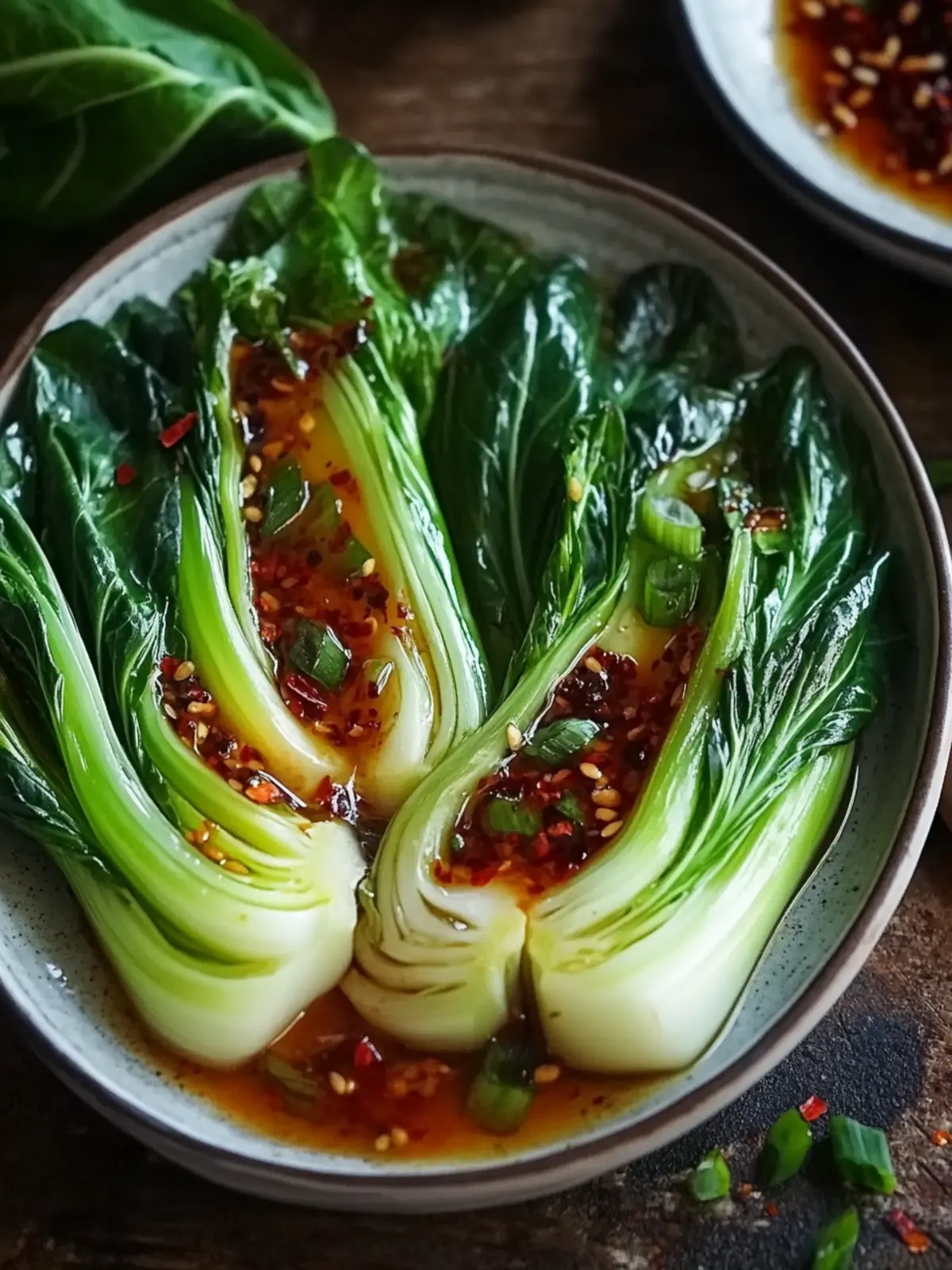 Quick Bok Choy with Ginger Chili Sauce That Packs a Punch 4 Quick Bok Choy with Ginger Chili Sauce
