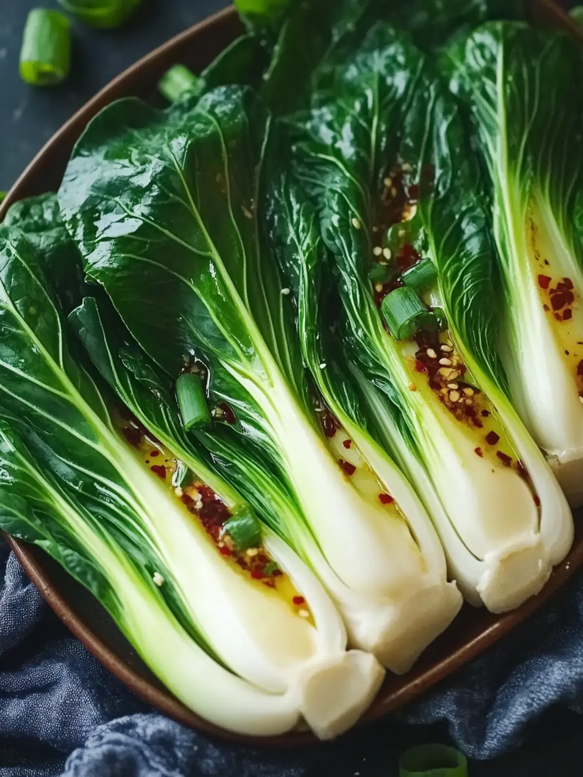 Quick Bok Choy with Ginger Chili Sauce That Packs a Punch 2 Quick Bok Choy with Ginger Chili Sauce