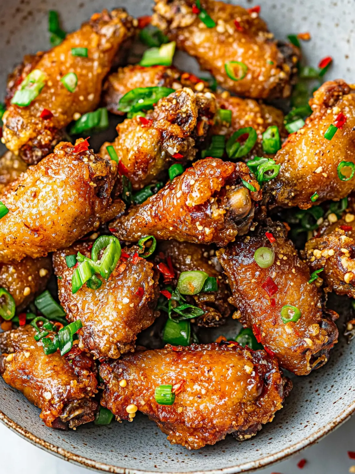 Crispy Chinese Salt and Pepper Chicken Wings You'll Love 3 Chinese Salt and Pepper Chicken Wings