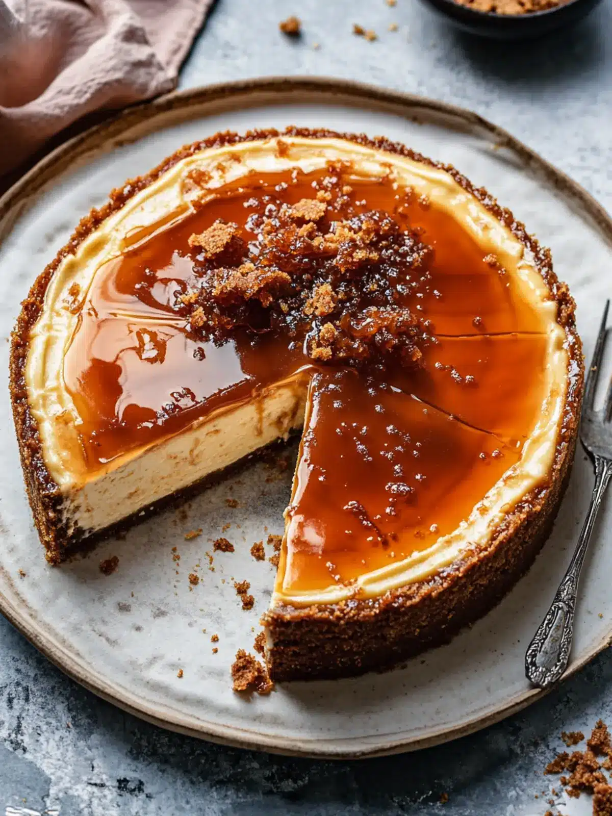 Decadent Homemade Salted Caramel Cheesecake Bliss 4 Homemade Salted Caramel Cheesecake