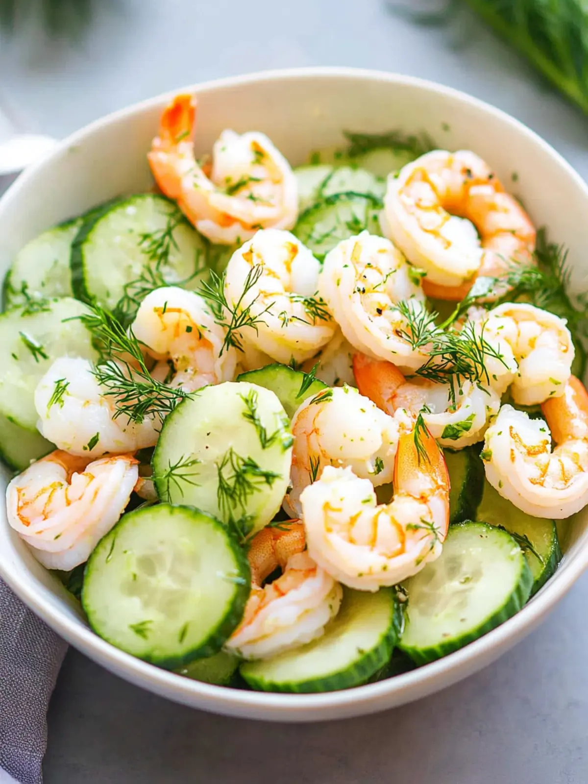 Refresh Your Day with Cucumber Shrimp Salad Bliss 3 Cucumber Shrimp Salad
