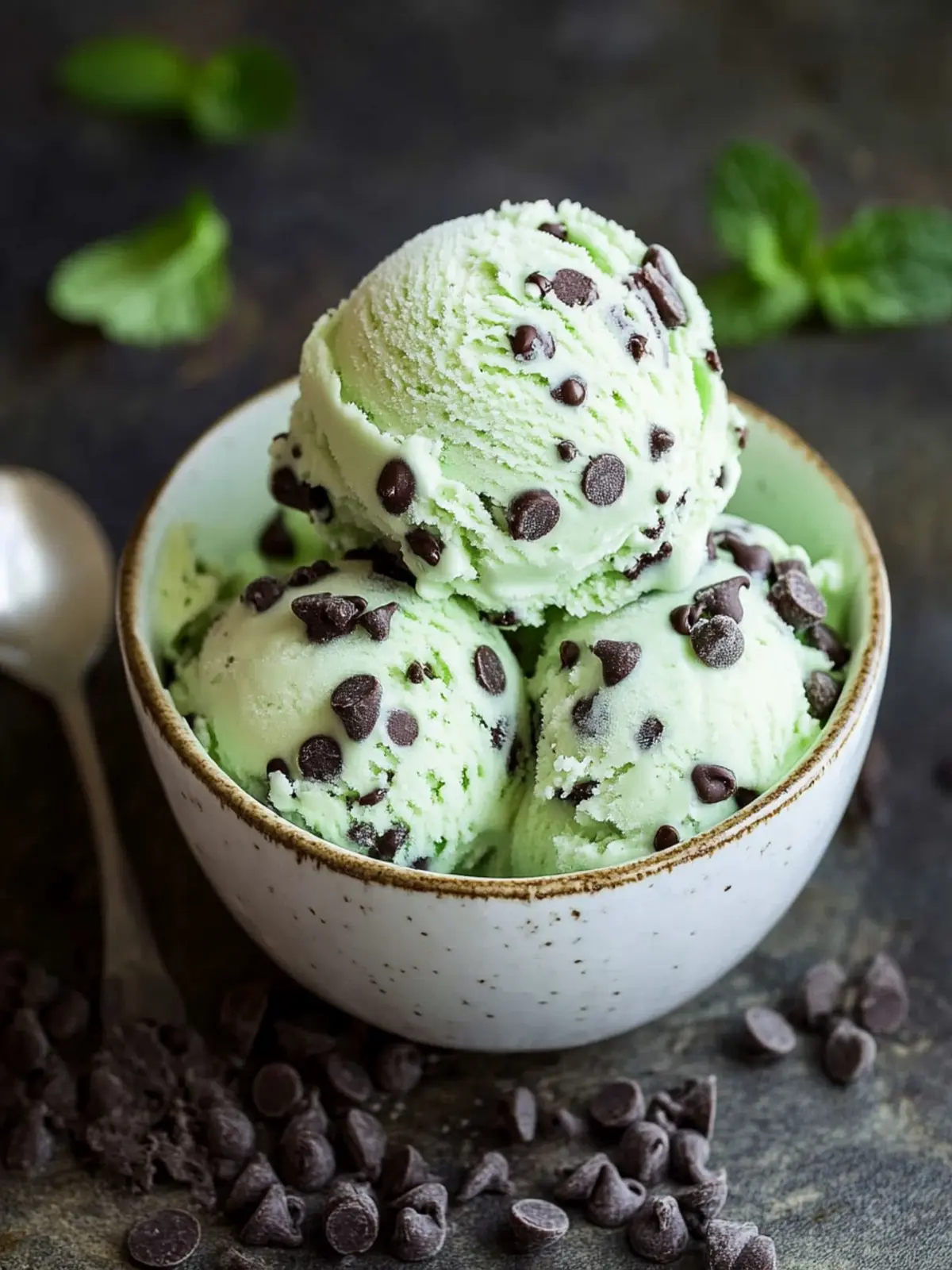 Delight in Easy Mint Chocolate Chip Ice Cream Bliss at Home 3 Easy Mint Chocolate Chip Ice Cream
