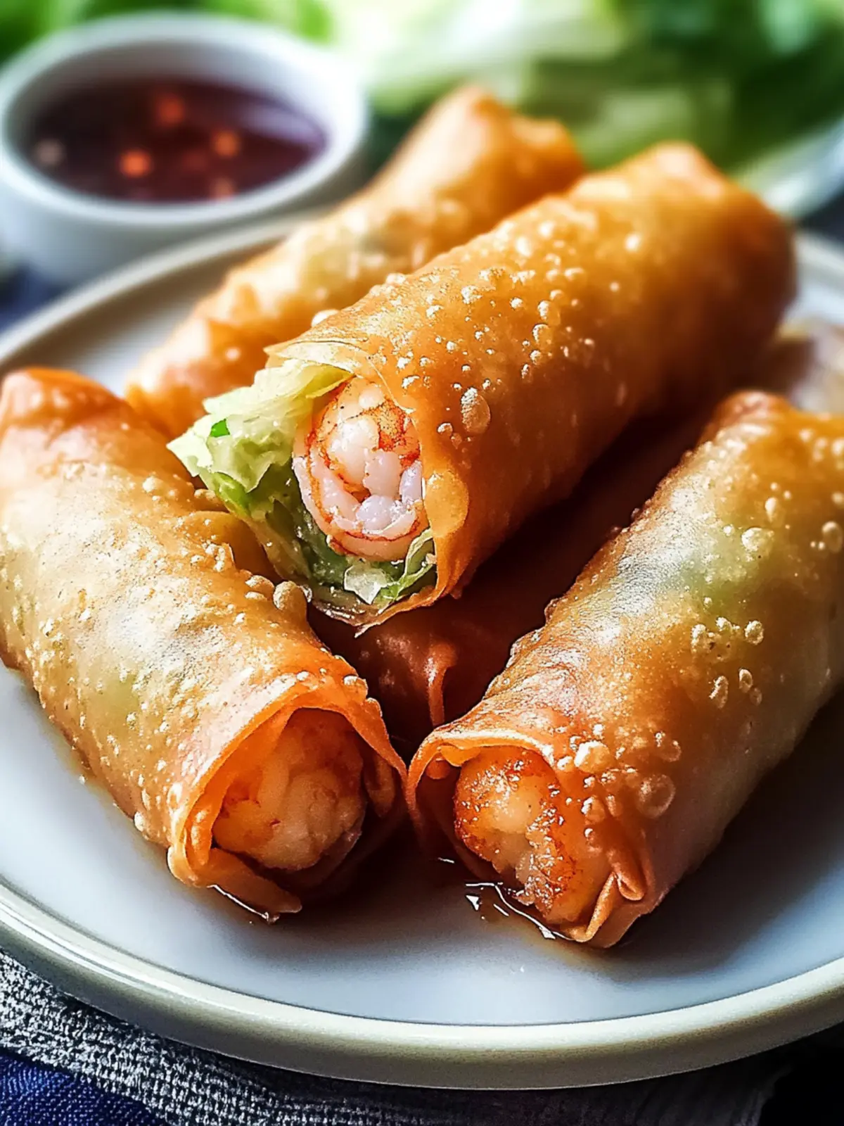 Delicious Easy Crispy Shrimp and Cabbage Egg Rolls Recipe 4 Easy Crispy Shrimp and Cabbage Egg Rolls