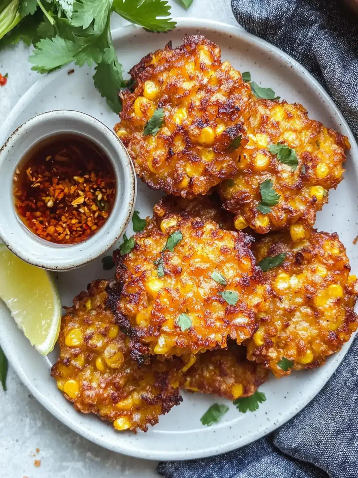 Vegan Thai Corn Fritters: Deliciously Crispy Snack for Everyone 5 Vegan Thai Corn Fritters
