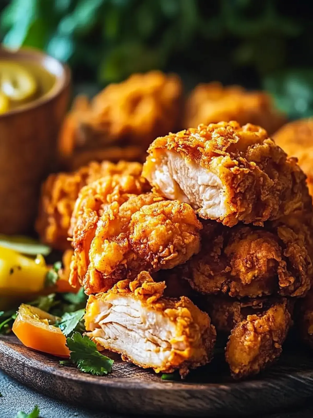 Vegan Spicy Chicken Fried Jackfruit for Crispy Comfort Joy 2 Vegan Spicy Chicken Fried Jackfruit