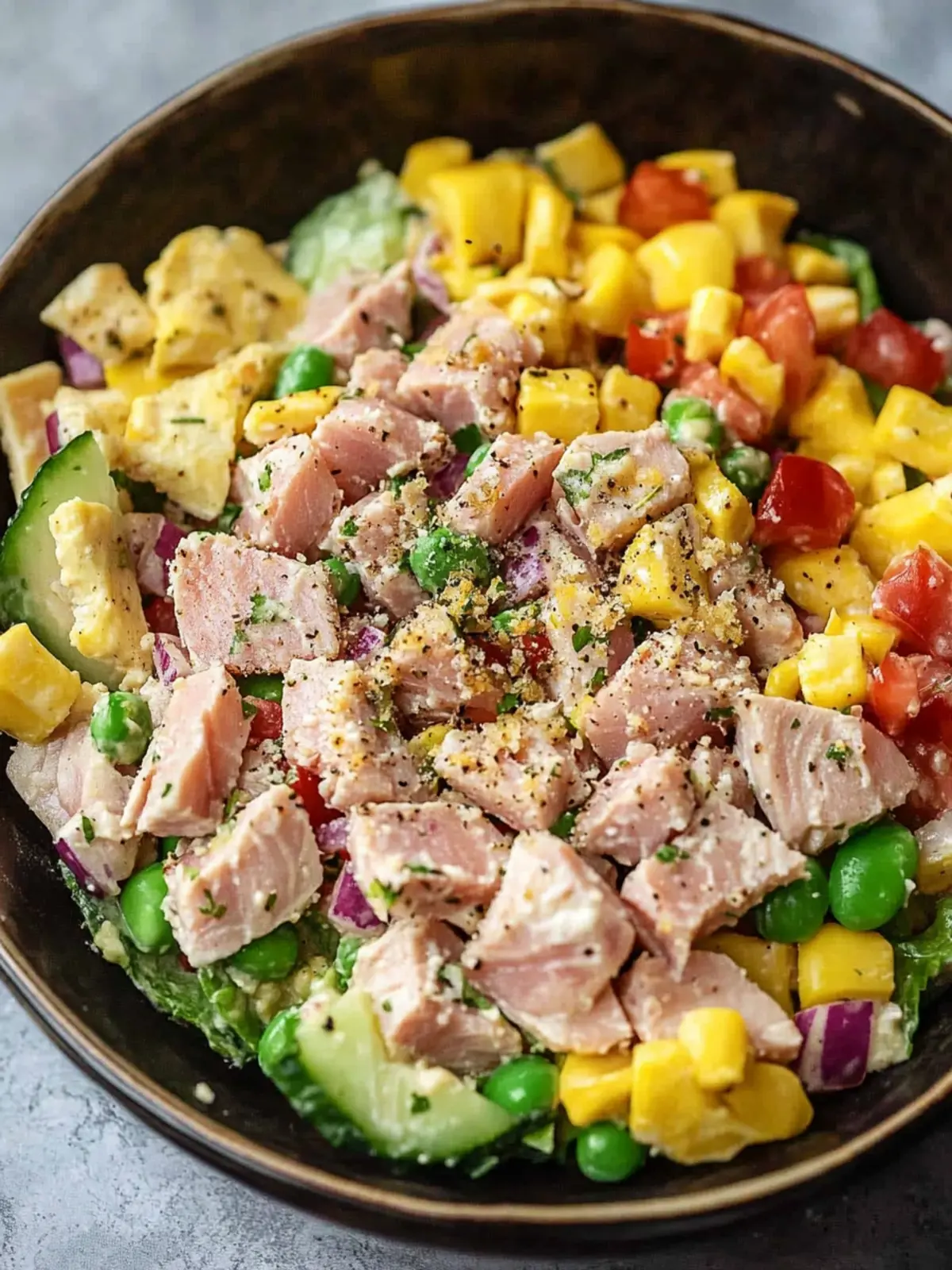 Ultimate Tuna Salad with a Zesty Wasabi Twist 3 Tuna Salad