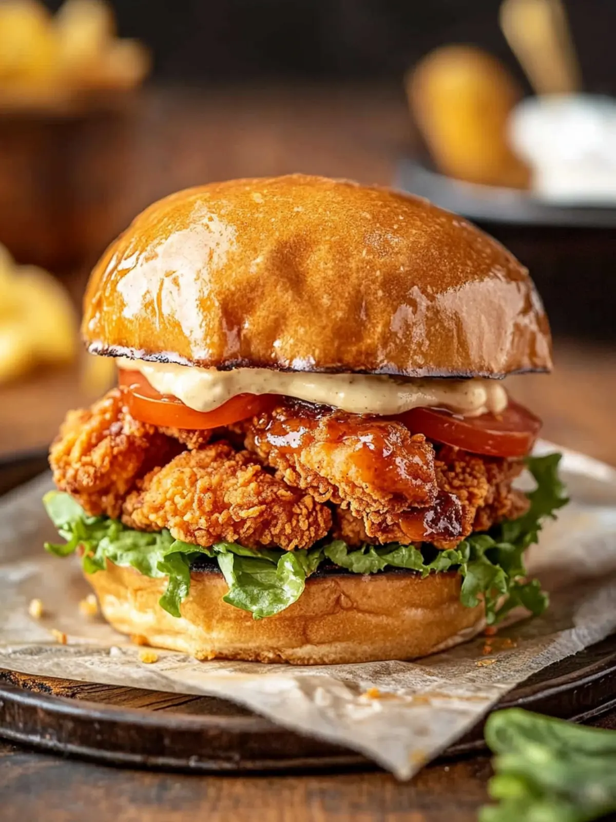 Mouthwatering Cowboy Butter Crispy Chicken Sandwich Recipe 2 Cowboy Butter Crispy Chicken Sandwich