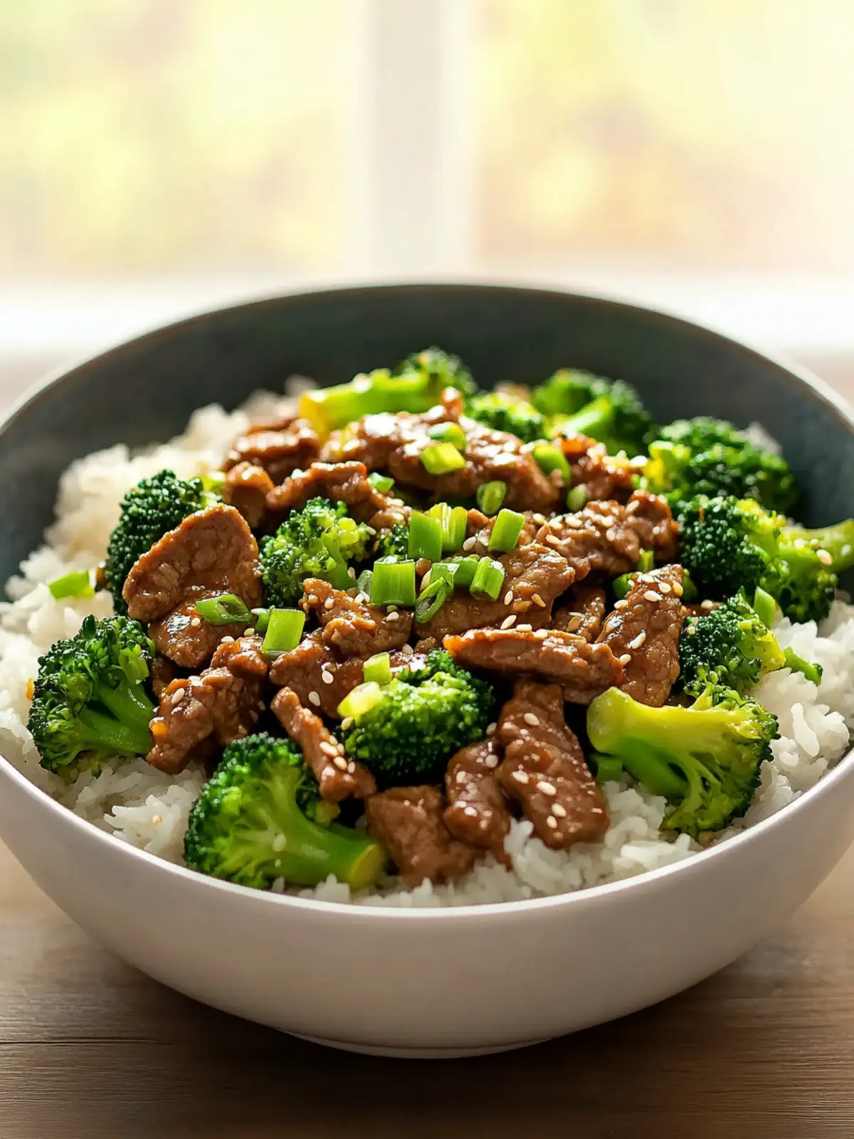 Effortless Weeknight Beef and Broccoli Stir-Fry with Sesame Rice 2 Weeknight Beef and Broccoli Stir-Fry with Ginger-Garlic Sauce and Sesame Rice