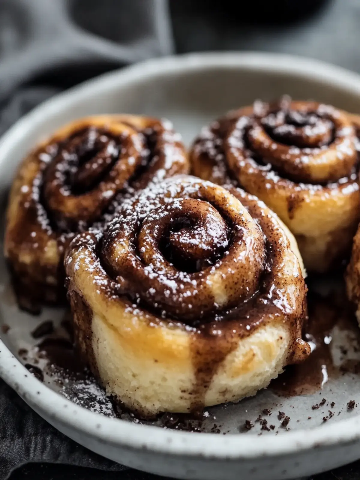 Indulge in Chocolate Espresso Cinnamon Rolls Bliss 3 Chocolate Espresso Cinnamon Rolls