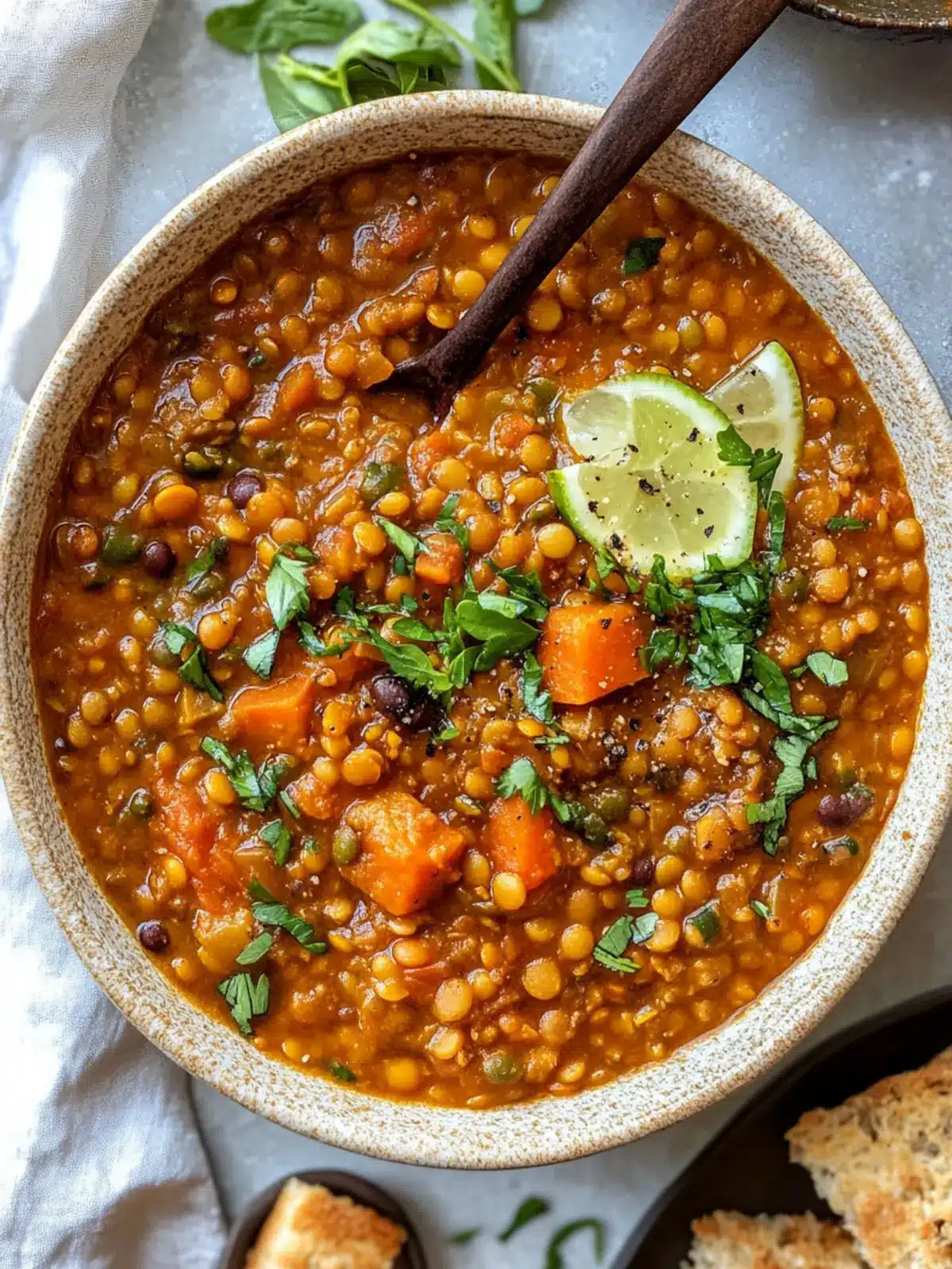 Delicious Lentil Stew That Warms Your Soul in 45 Minutes 5 Lentil stew