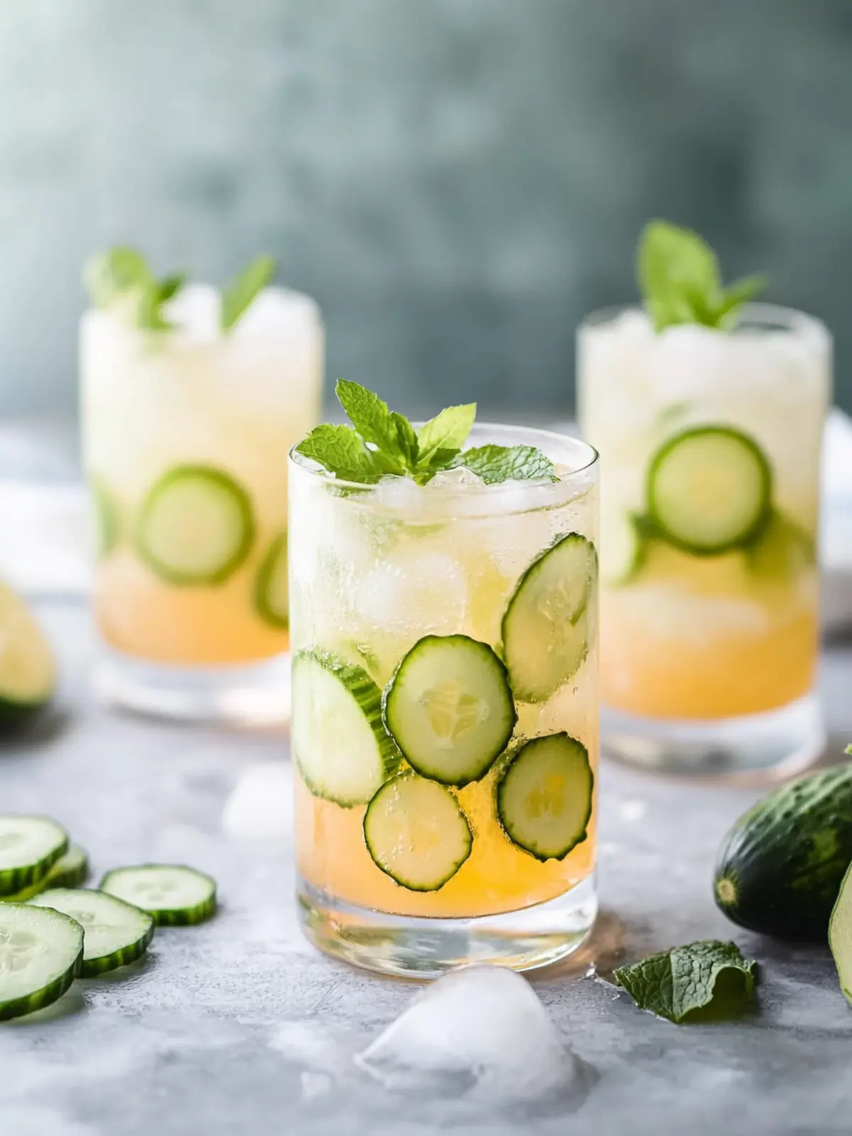 Refreshing Cucumber Melon Gin Spritzers for Your Summer Sips 3 Cucumber Melon Gin Spritzers