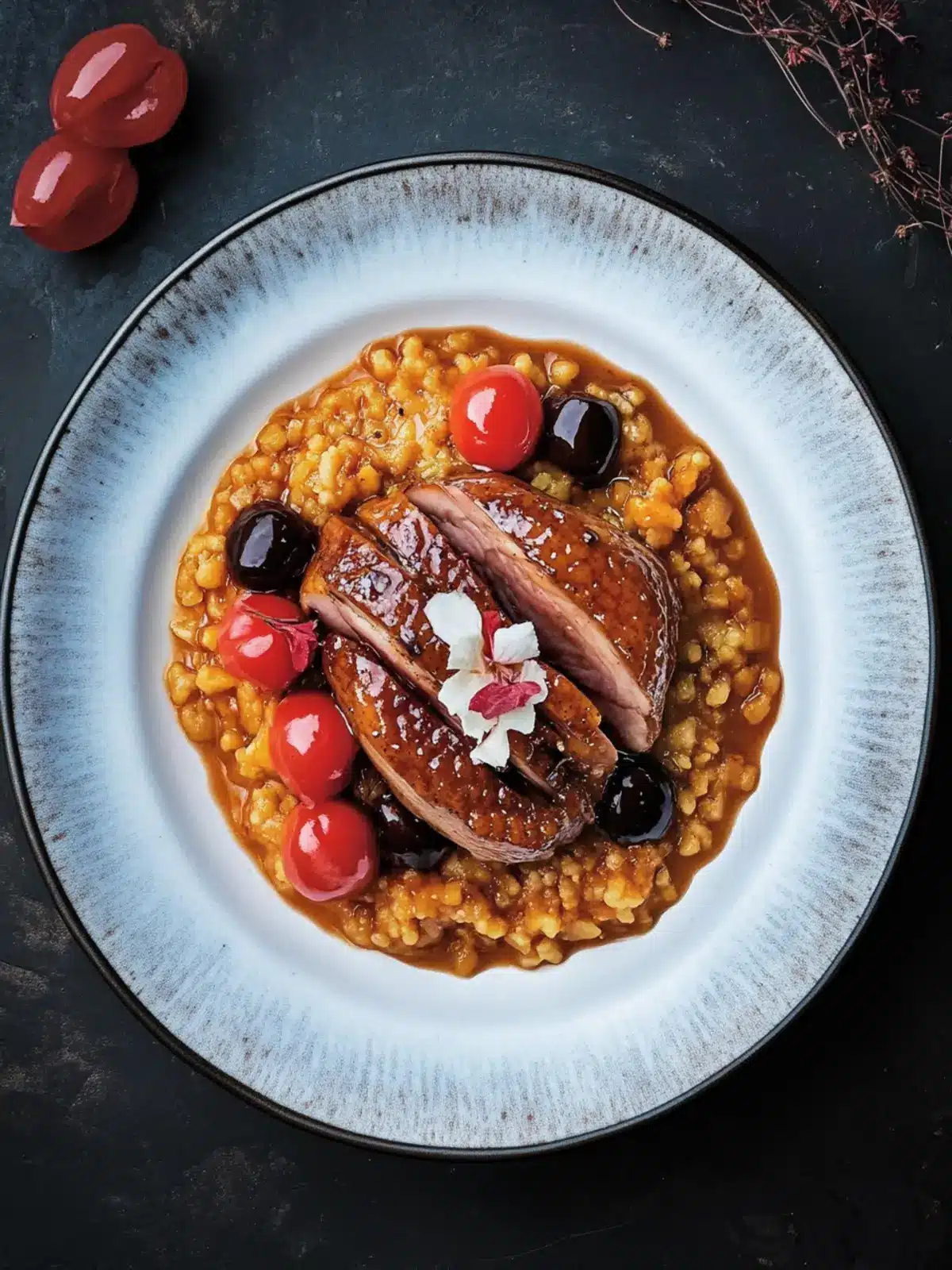 Irresistible Duck with Chocolate and Red Wine Sauce Recipe 2 Duck with Chocolate and Red Wine Sauce