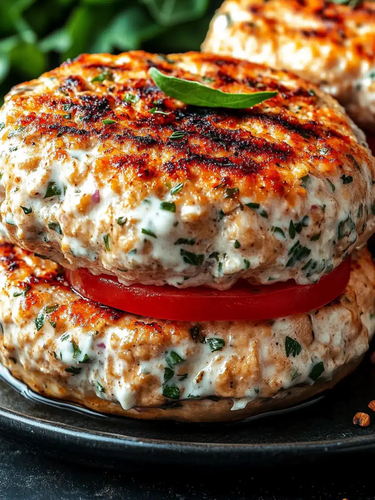 Juicy Greek Chicken Burgers with Tzatziki Bliss You’ll Love 3 Juicy Greek Chicken Burgers with Tzatziki Bliss