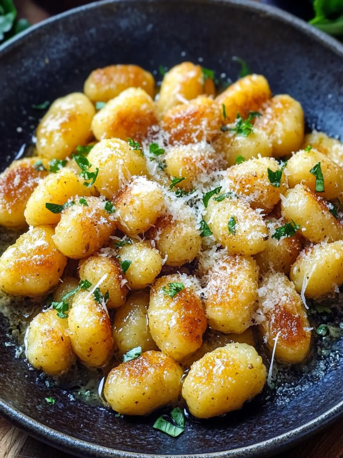 Savor This Garlic Butter Parmesan Fried Gnocchi Recipe Today 5 Garlic Butter Parmesan Fried Gnocchi Recipe