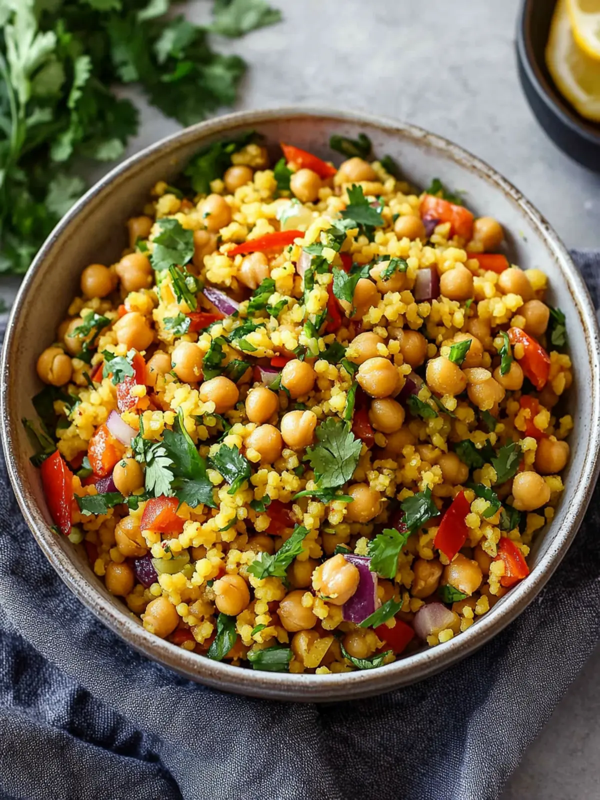 Curried Couscous Chickpea Salad Your New Go-To Meal 3 Curried Couscous Chickpea Salad