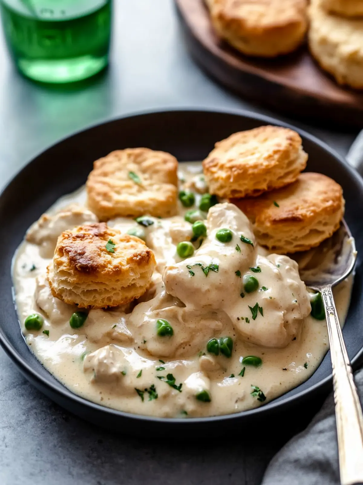 Creamed Chicken Over Biscuits: A Cozy Comfort Food Delight 5 Creamed Chicken Over Biscuits