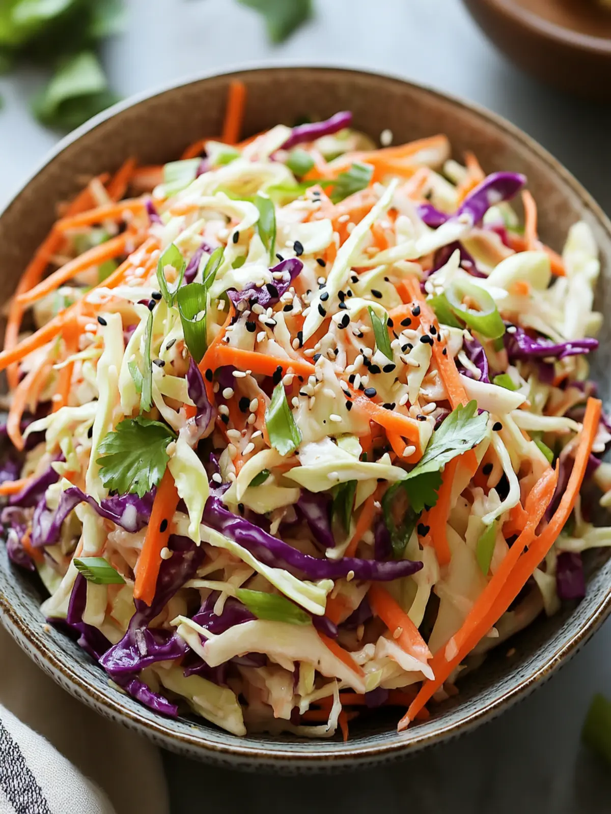 Crunchy Asian Coleslaw Recipe to Brighten Your Dinner Table 4 Asian Coleslaw