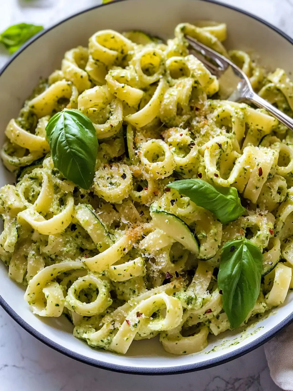 Creamy Zucchini Pasta: A Delicious Twist on Tradition 3 Zucchini Pasta