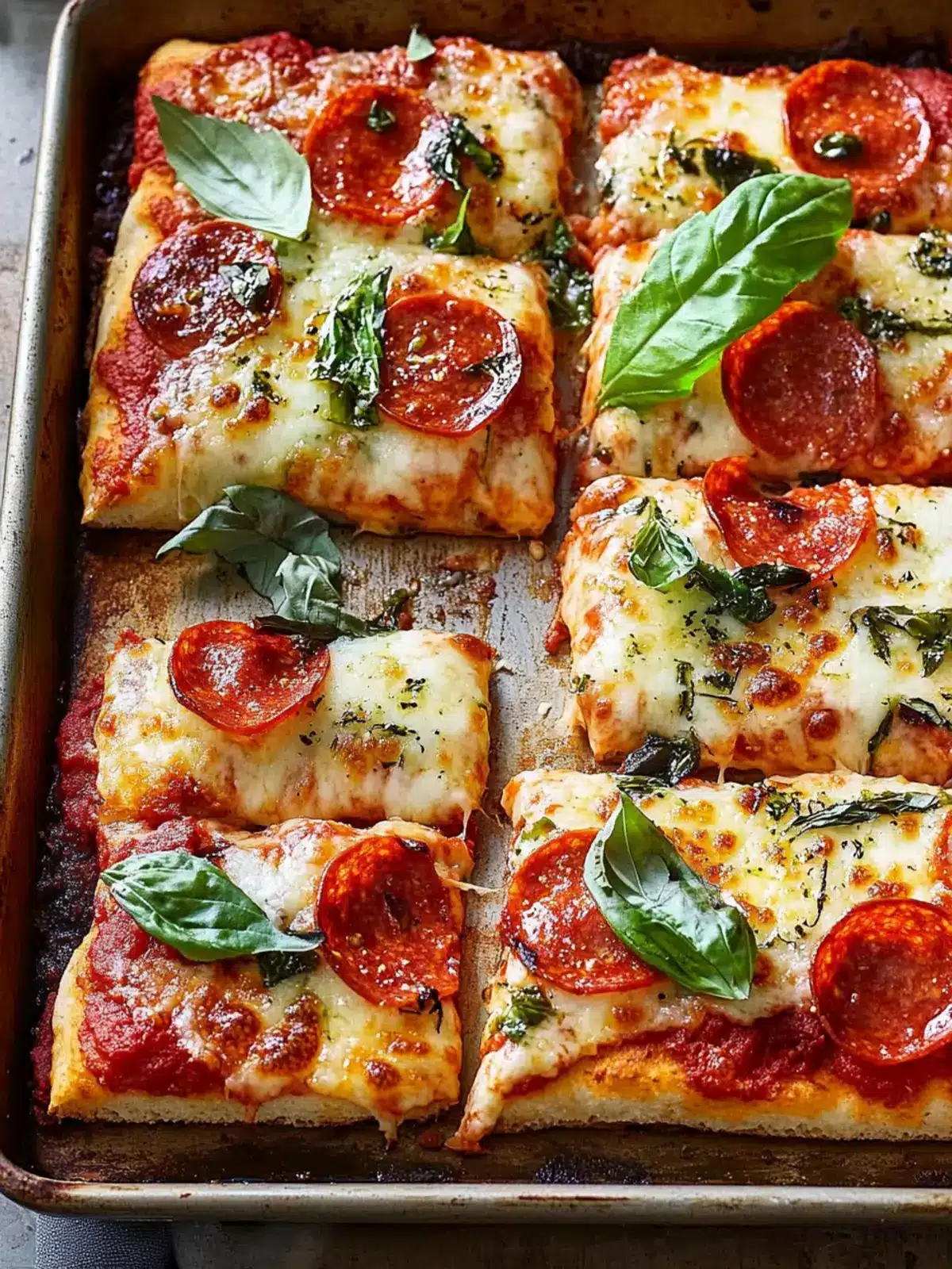 Ultimate Sheet Pan Pizza That’s Totally Homemade Delight 4 Sheet pan pizza