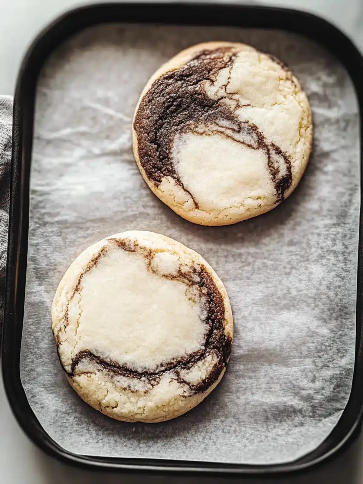Delicious Vietnamese Coffee Marble Cookies to Savor at Home 3 Vietnamese Coffee Marble Cookies