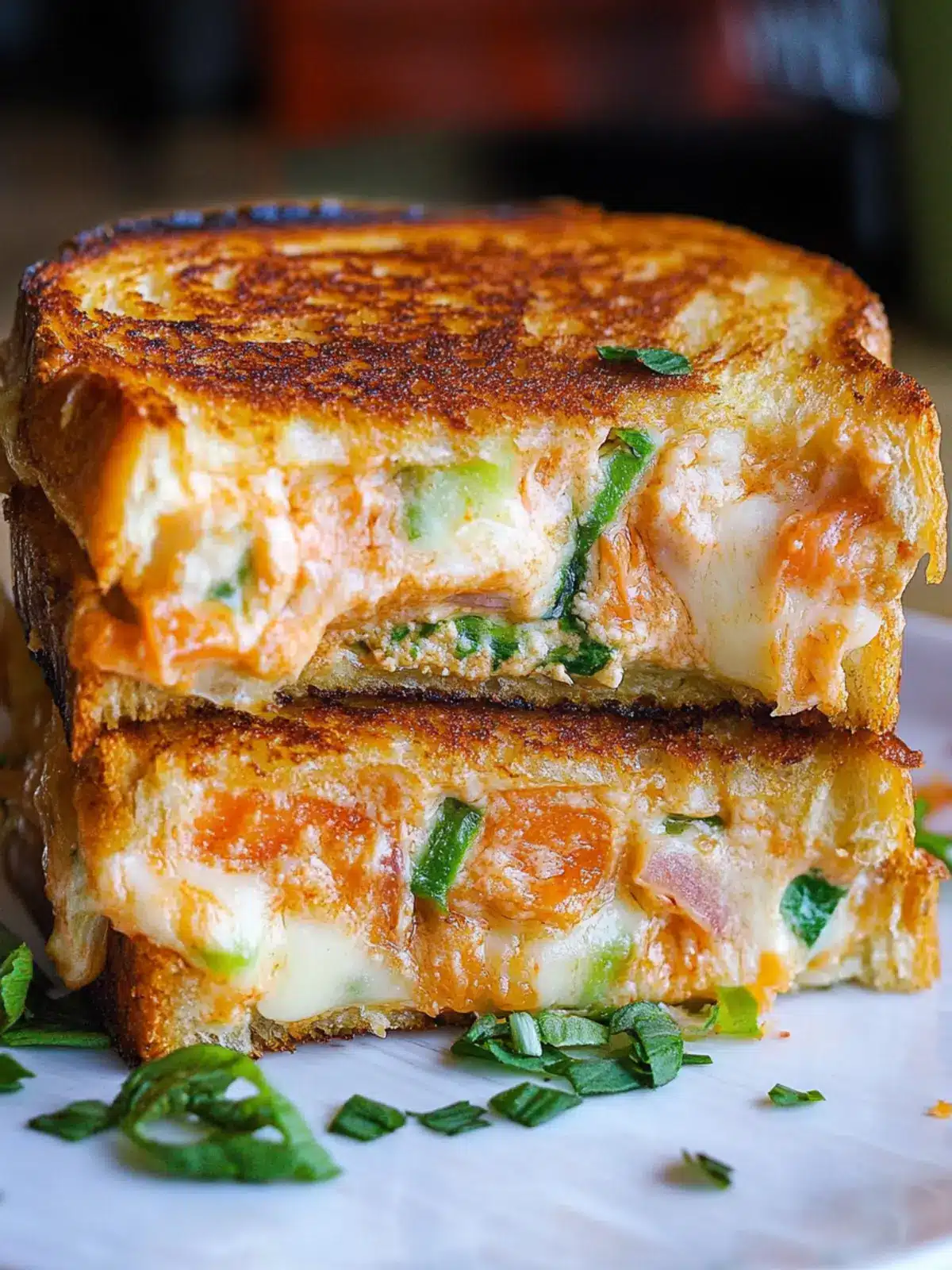 Create a Volcano Roll Grilled Cheese That's Bursting with Flavor 4 Volcano Roll Grilled Cheese