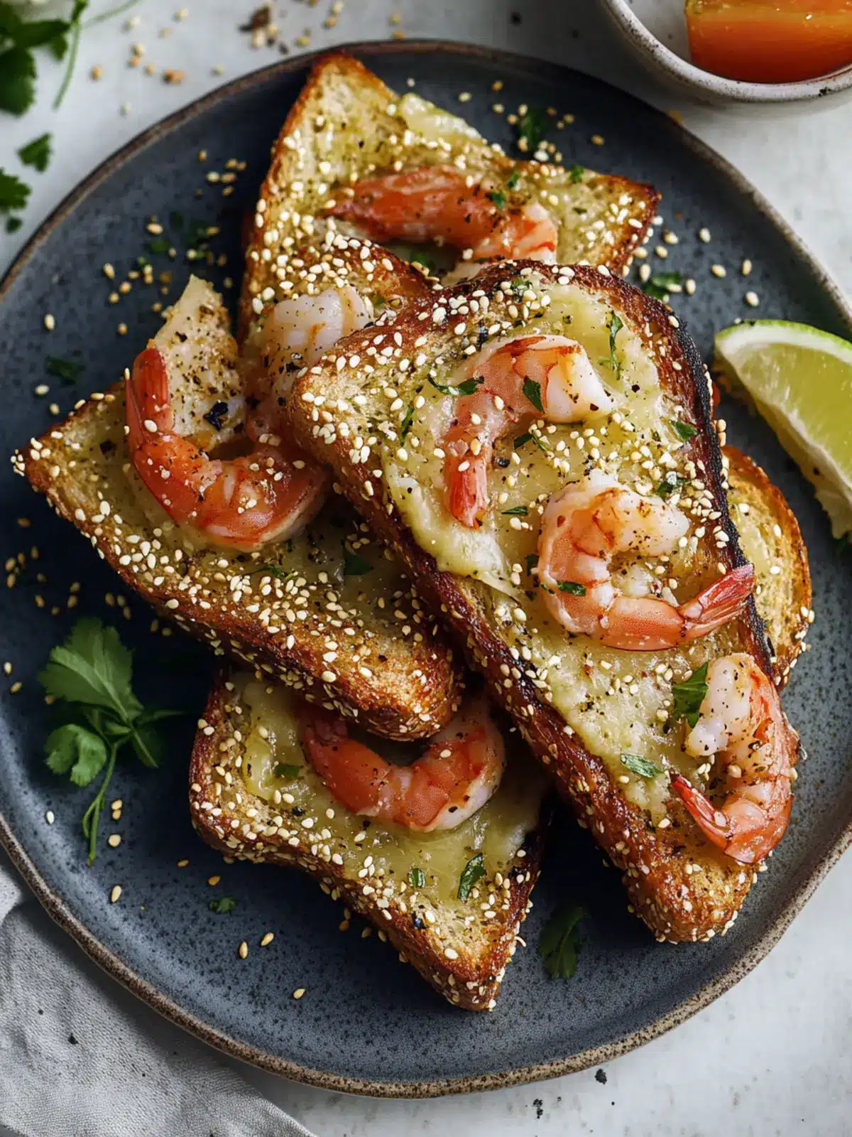 Make Irresistible Shrimp Toast in Just 30 Minutes! 2 Shrimp Toast
