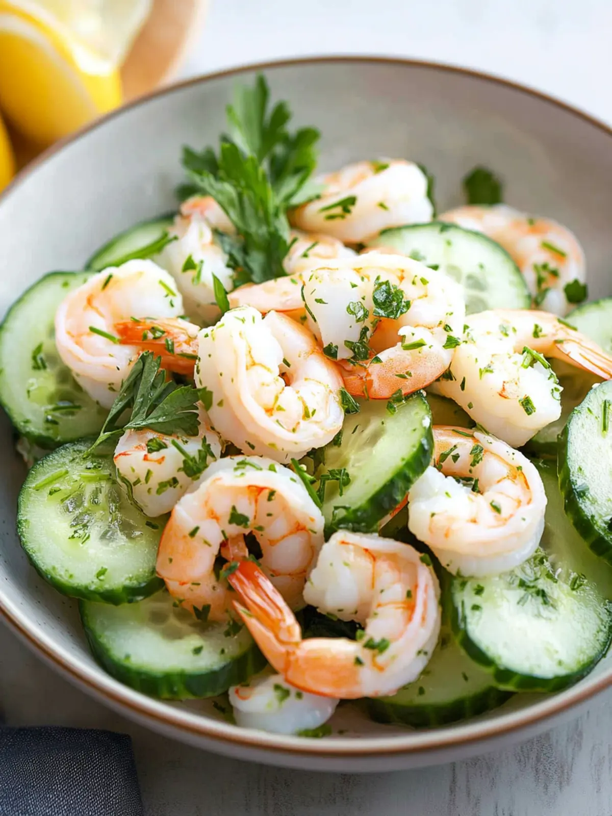 Refresh Your Day with Cucumber Shrimp Salad Bliss 5 Cucumber Shrimp Salad