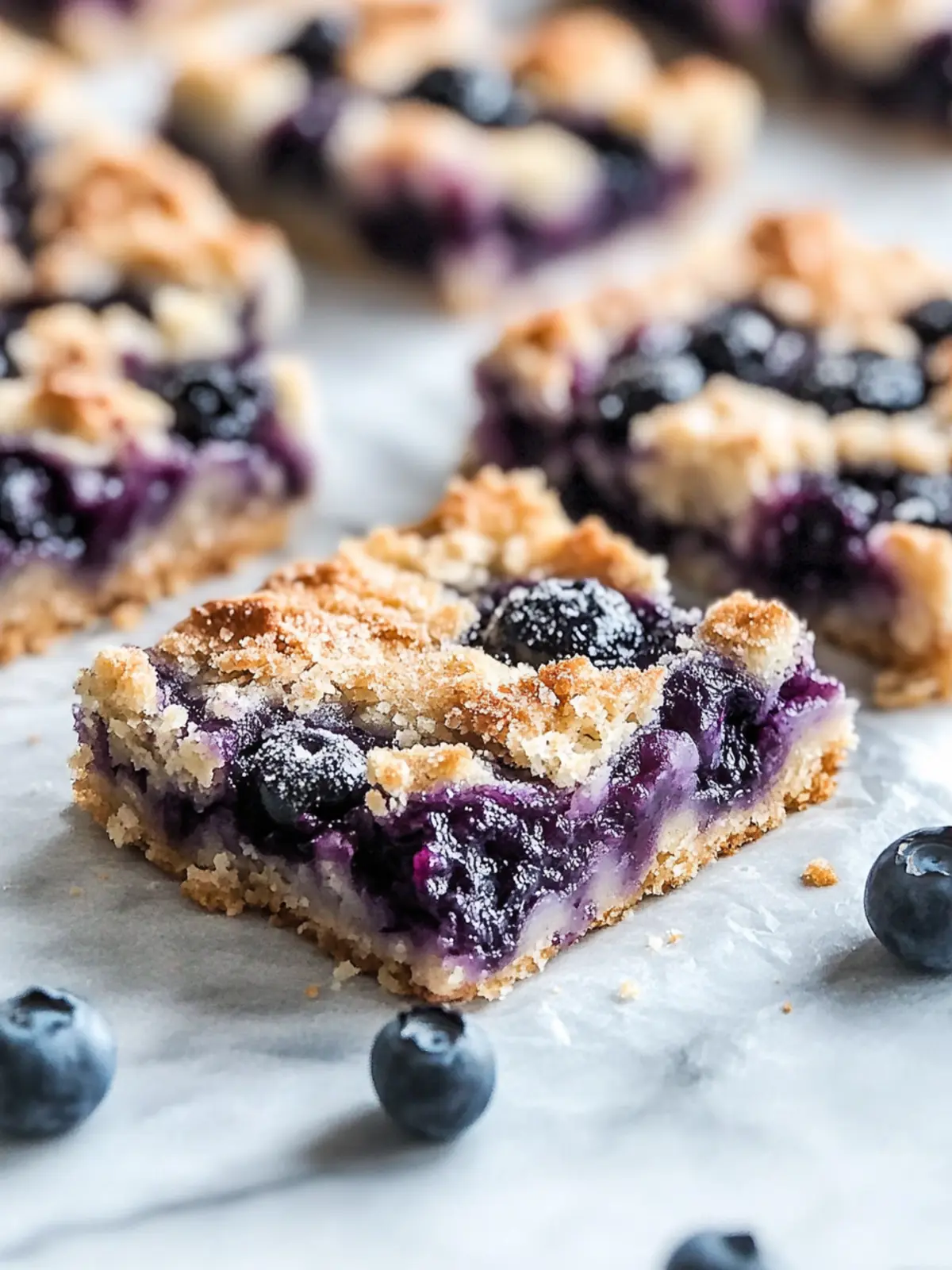 Easy Blueberry Soft Baked Bars for Guilt-Free Snacking 3 Blueberry Soft Baked Bars